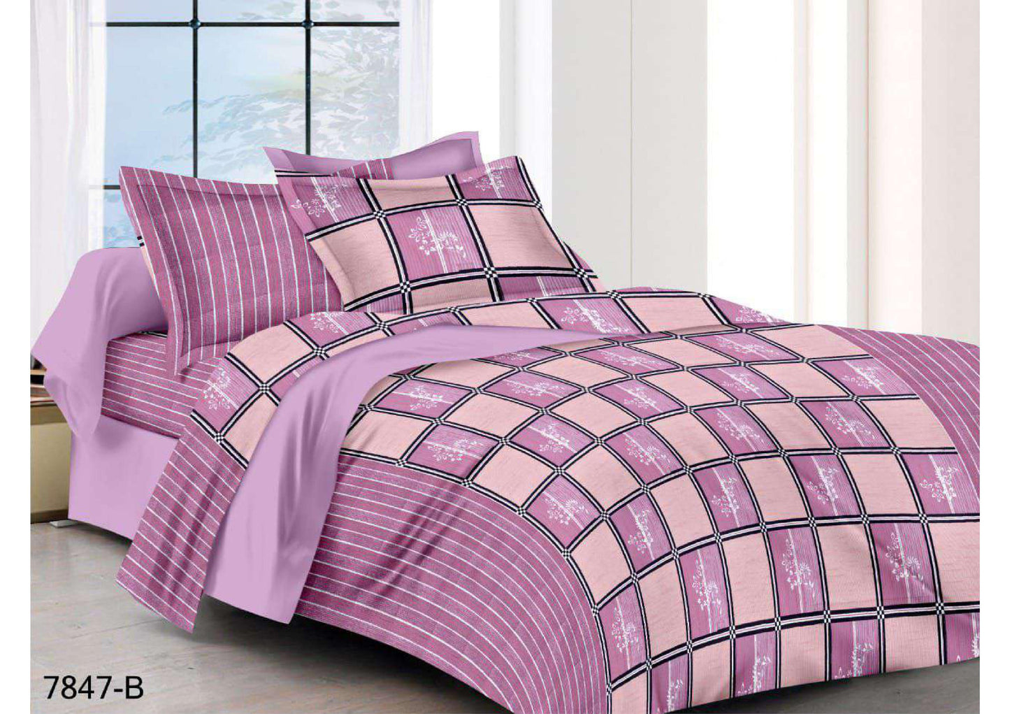 BS68: Scorpia S. King Double Bed Sheets