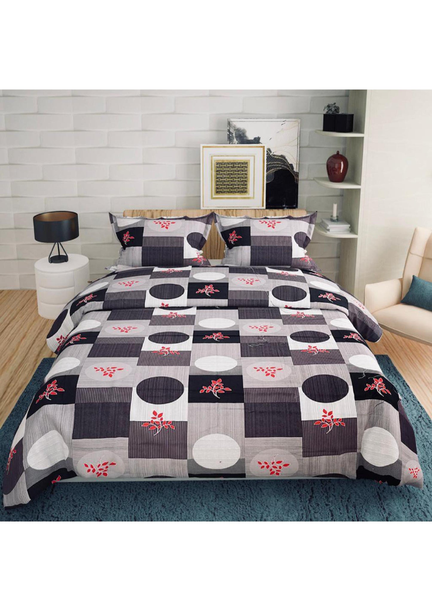 BS86: Florida S. King Double Bed Sheets