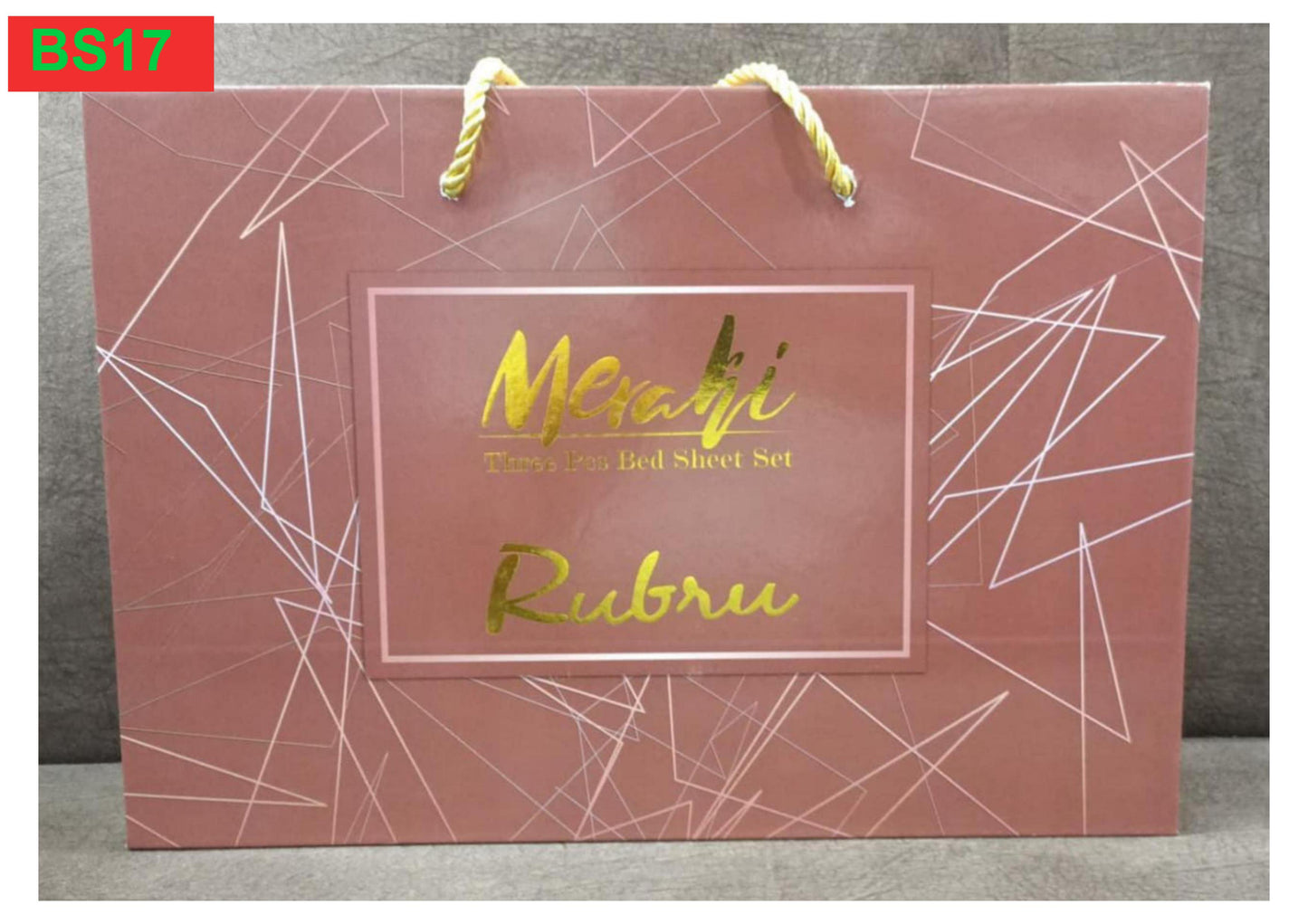 BS17: Miraki Double Bed Sheet Set