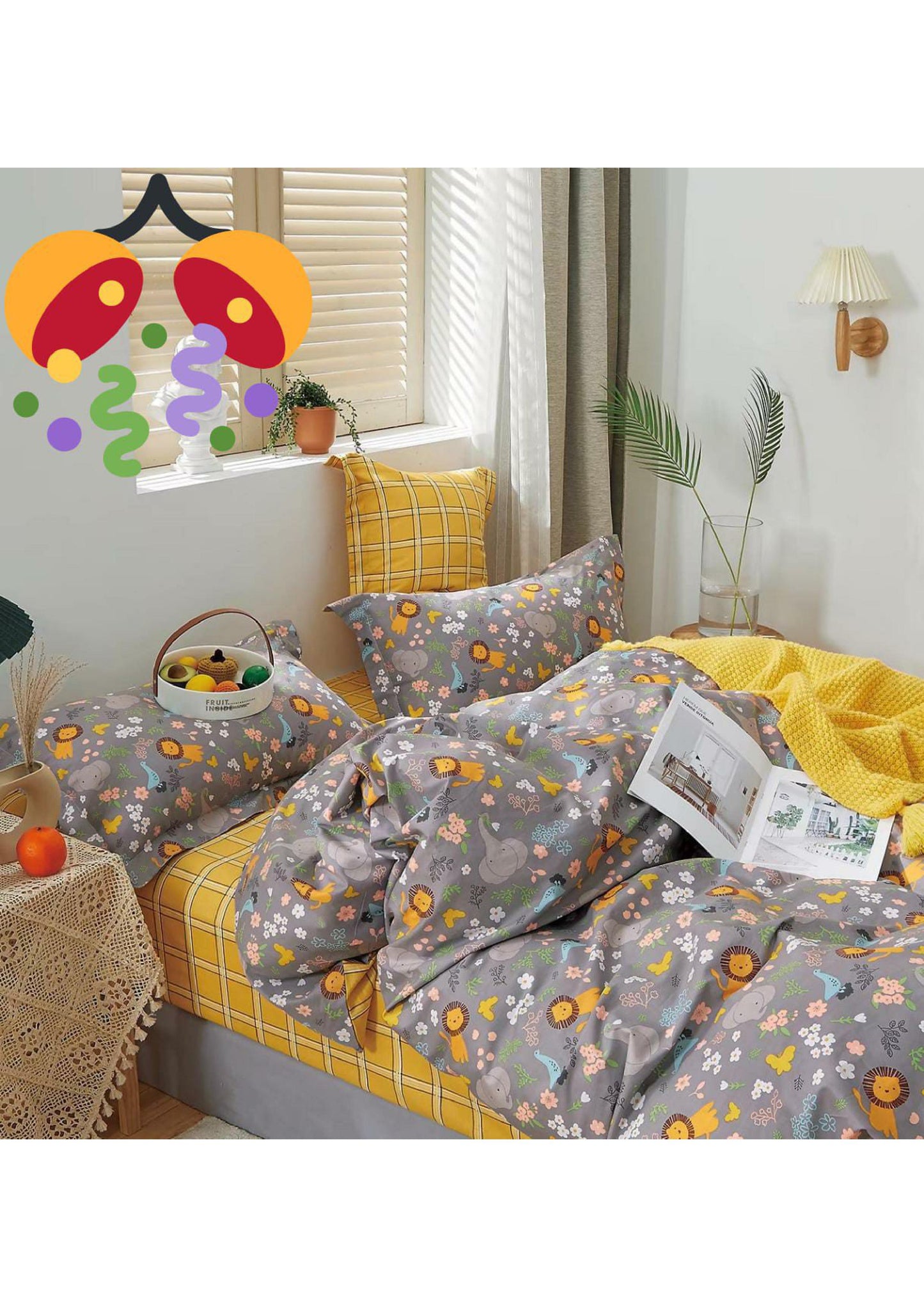 BS72: Creta Double Bed Sheets