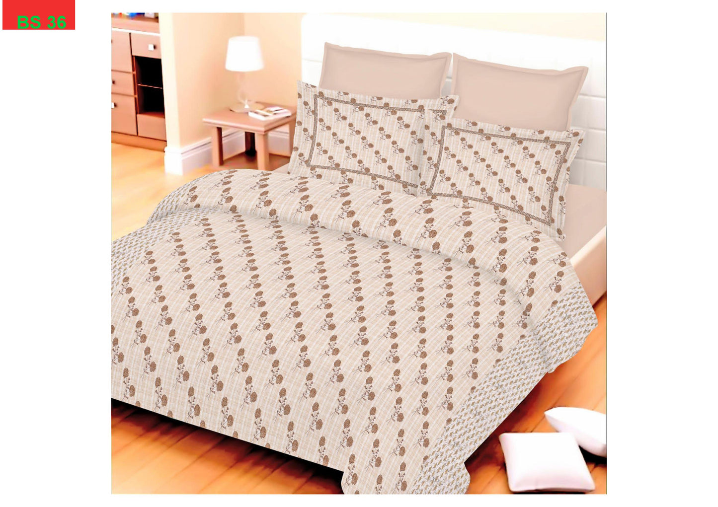 BS36: Racer Cotton Single Bed Sheets
