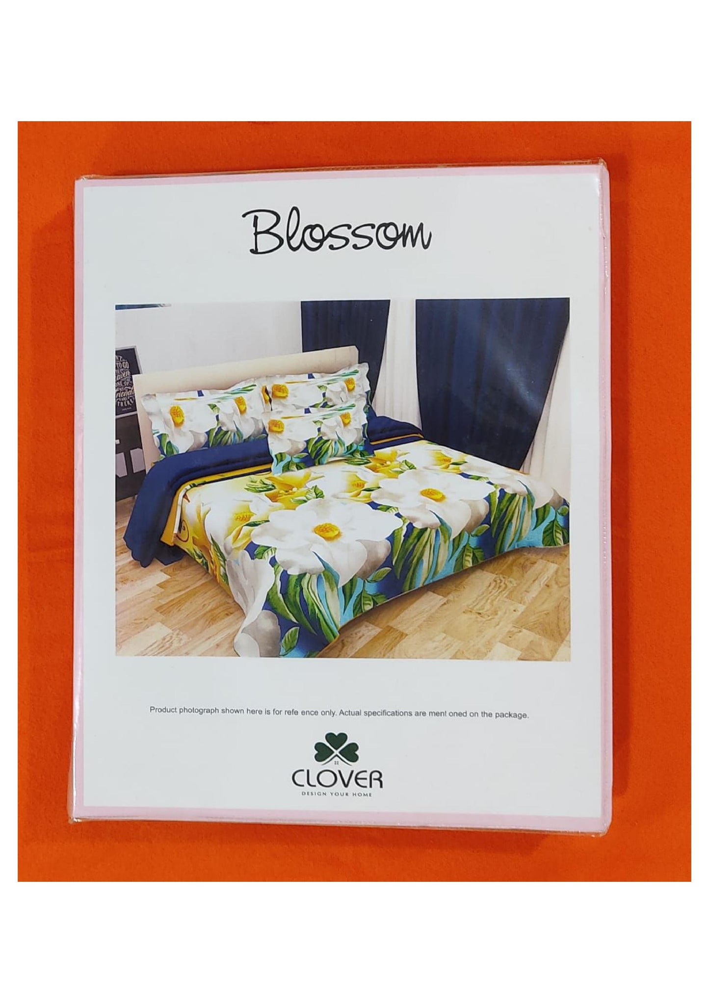 BS6: Blossom Book Fold Double Bed Sheets