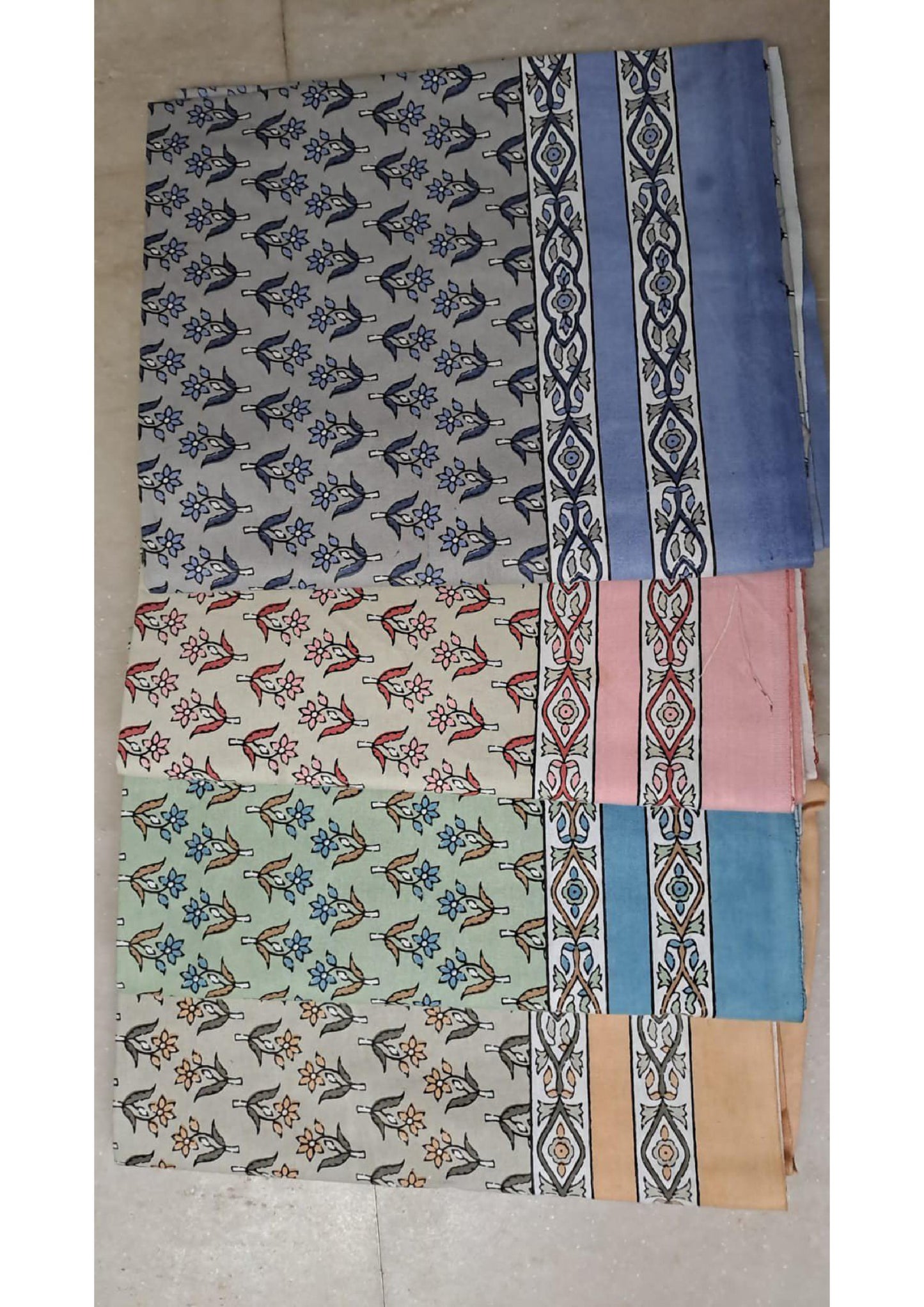 BS79: Jharna Cotton Single Bed Sheets