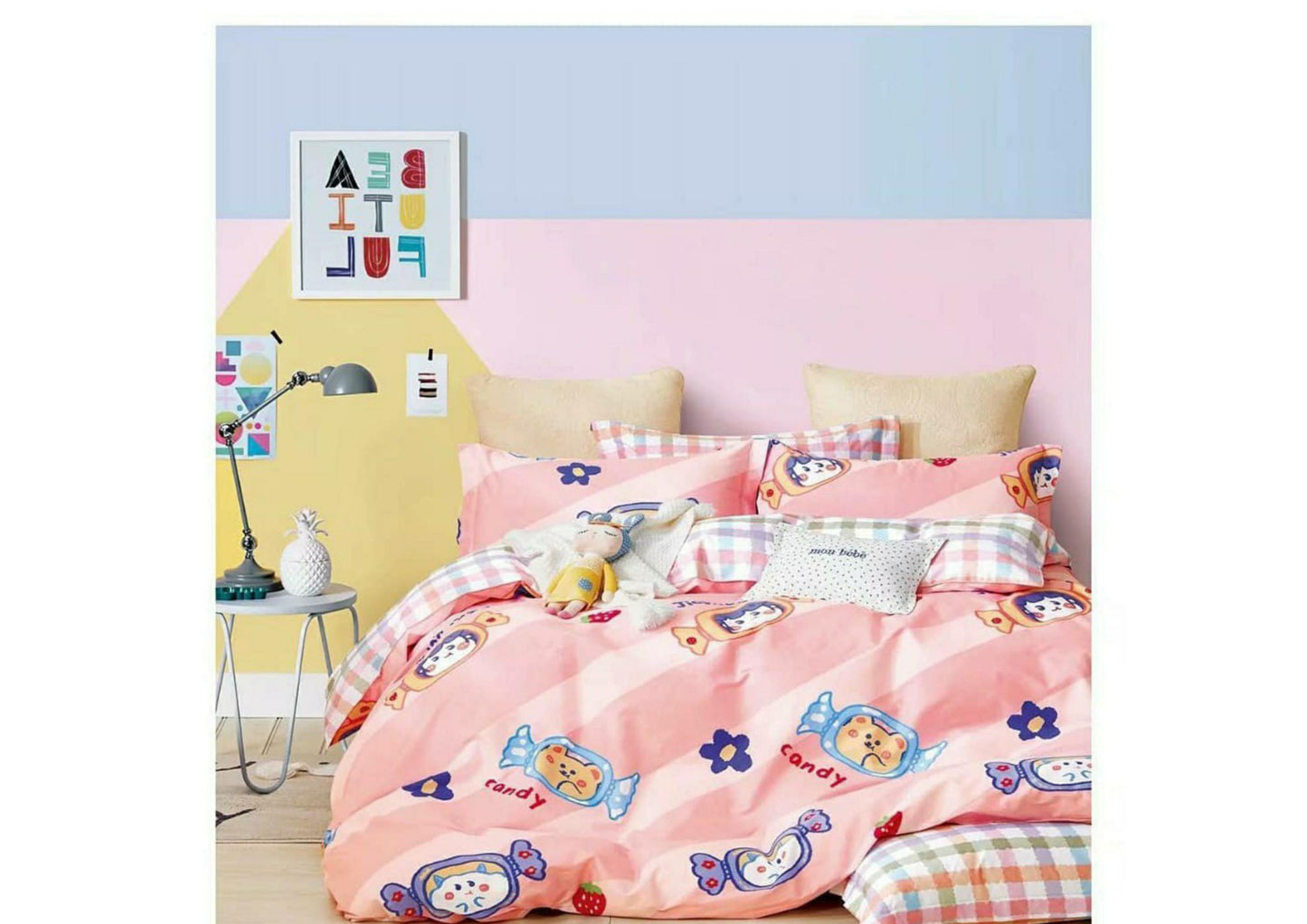 BS72: Creta Double Bed Sheets