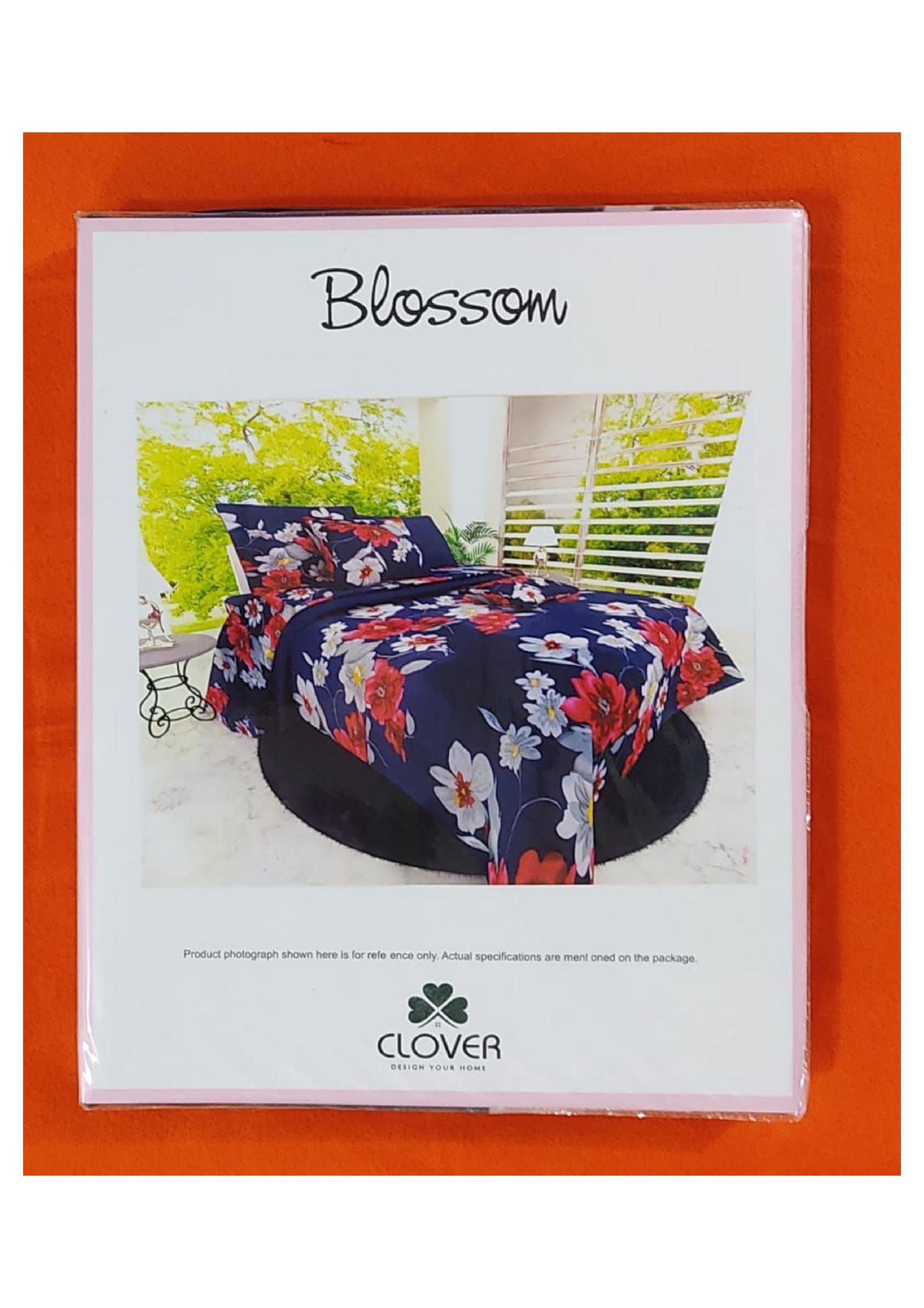 BS6: Blossom Book Fold Double Bed Sheets