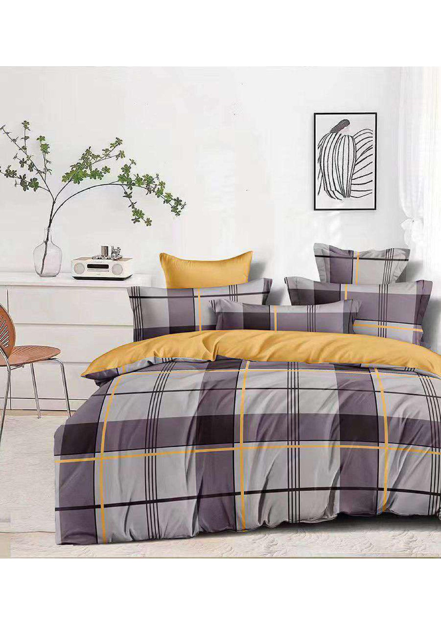 BS41: Mars S. King Fitted Double Bed Sheets