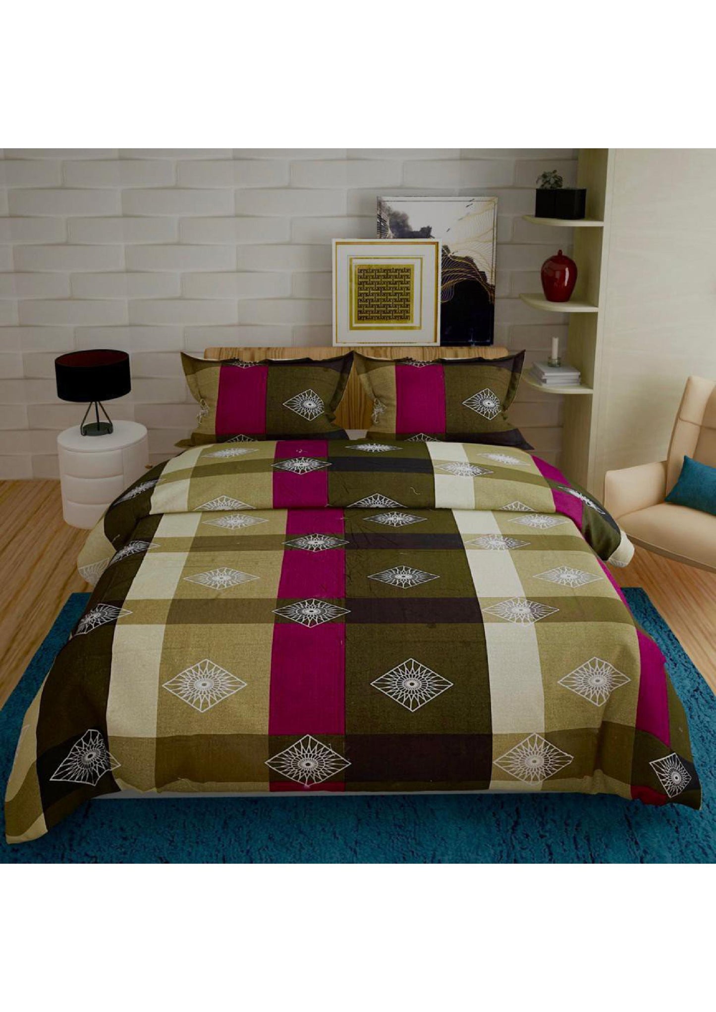 BS86: Florida S. King Double Bed Sheets