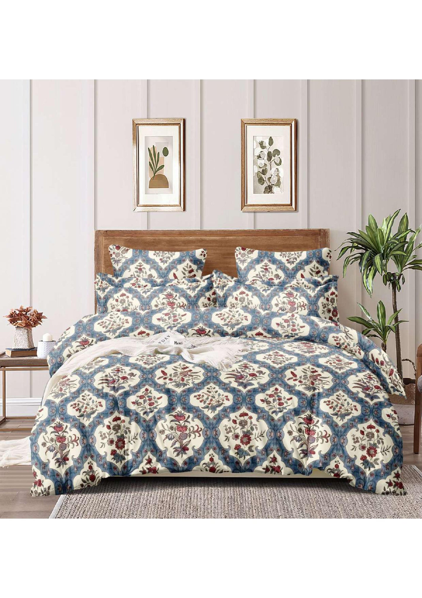 BS20: Celebration Book Fold Double Bed Sheets