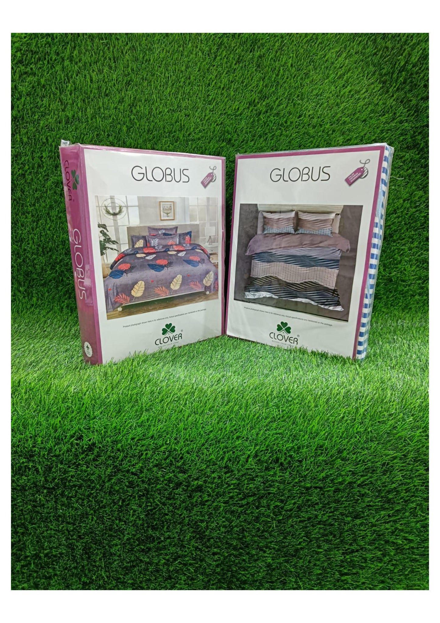 BS29: Globus Book Fold Double Bed Sheets
