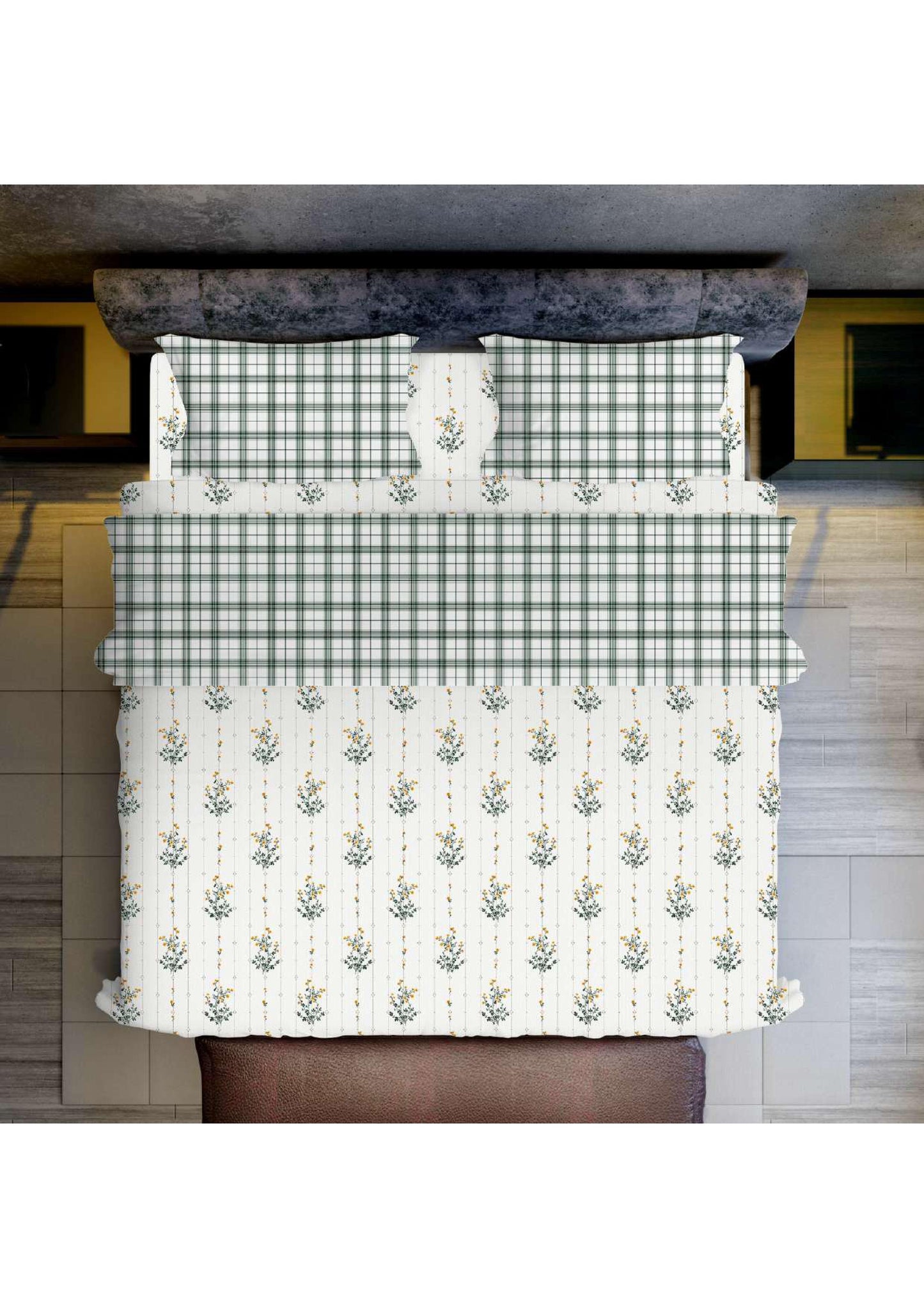BS38: Fortuner S. King Double Bed Sheets