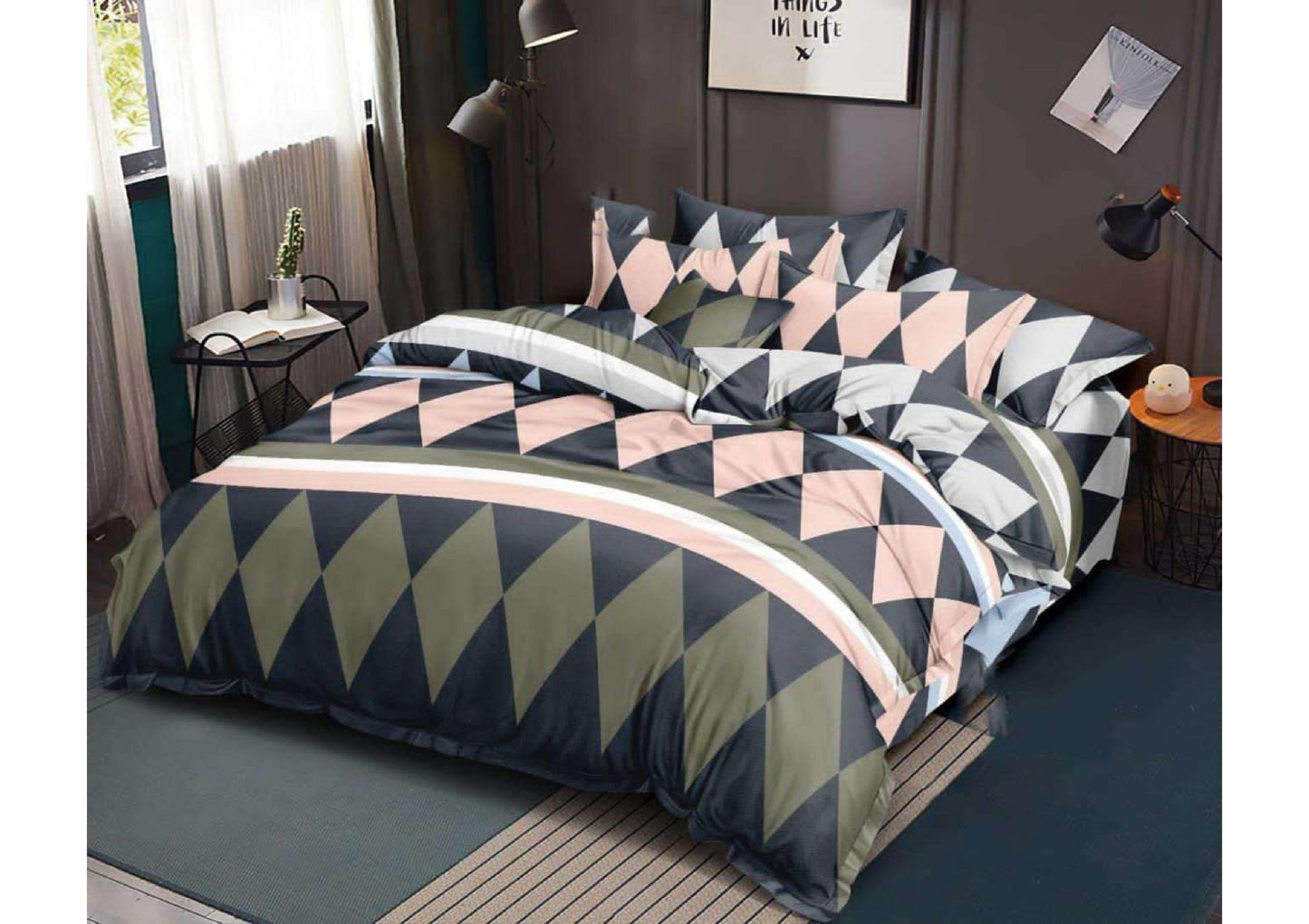 BS7: Baleno Single Bed Sheets (Pair Packing)