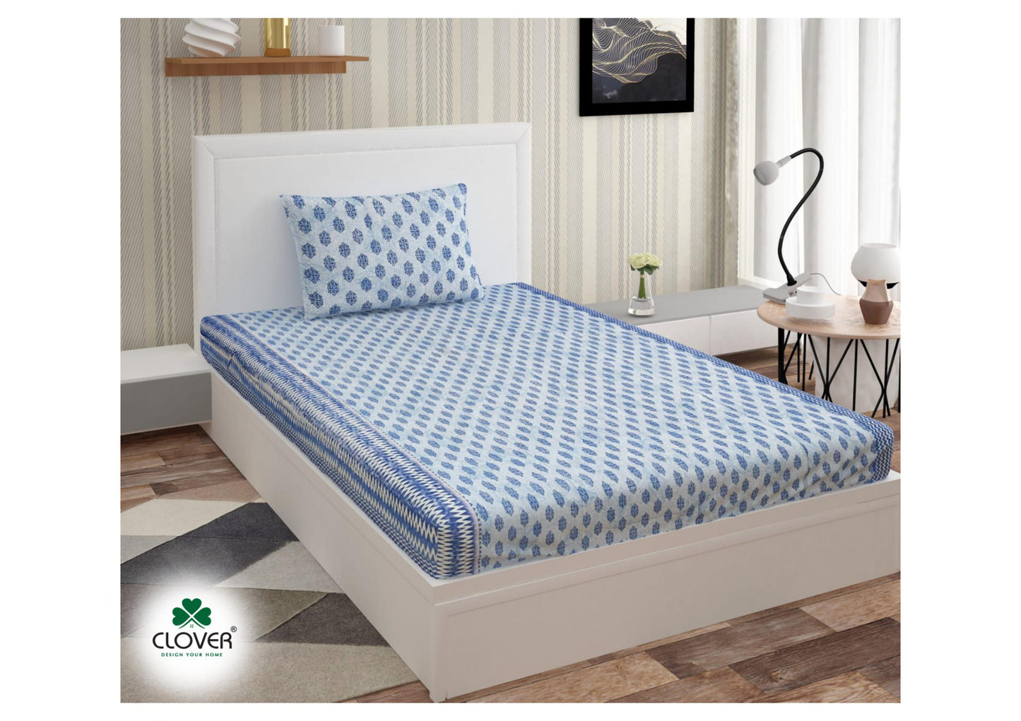 BS91: Wagon-R Cotton Single Bed Sheets