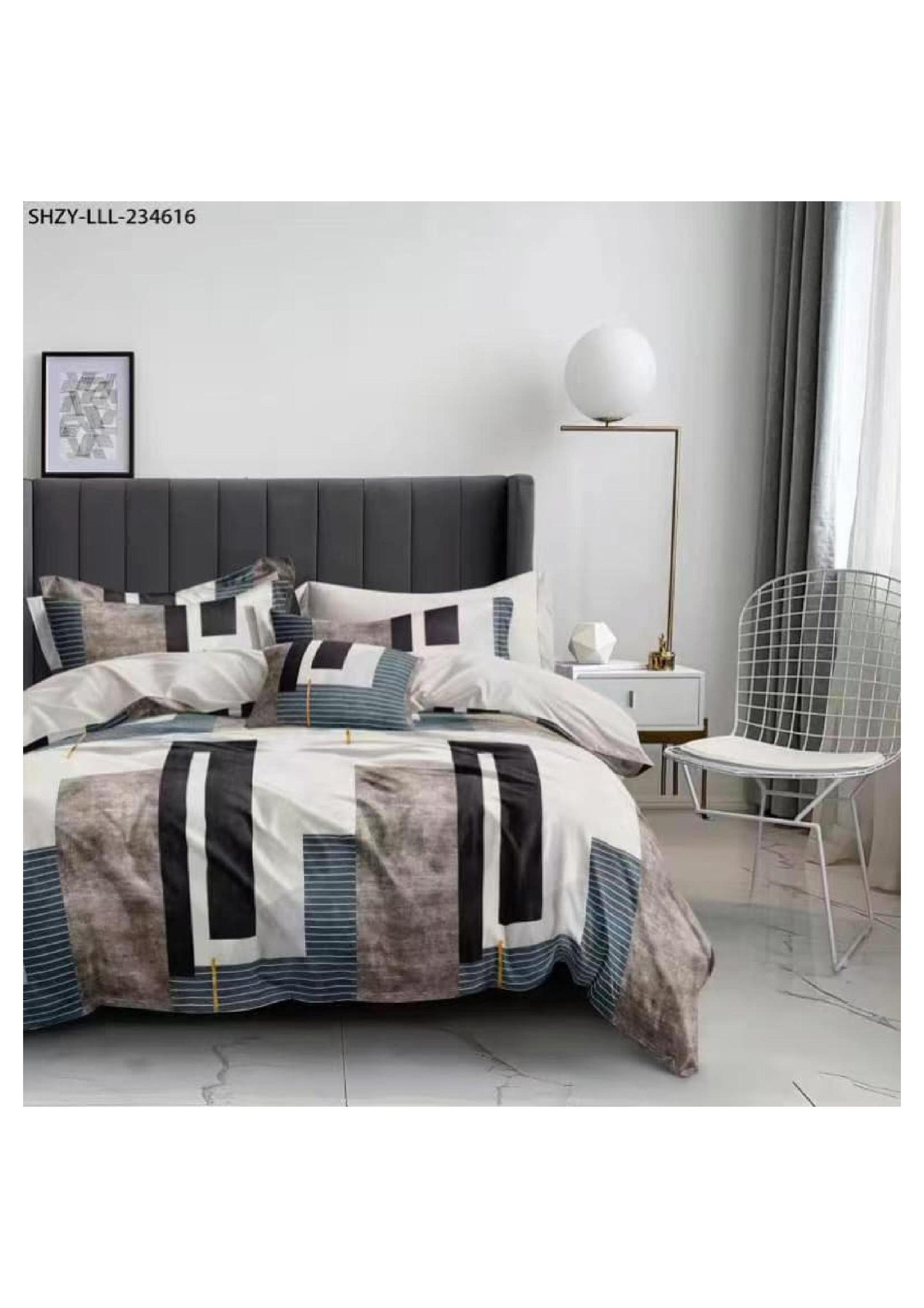 BS119: Atlas Gift Packing Double Bed Sheet Set With Dohar