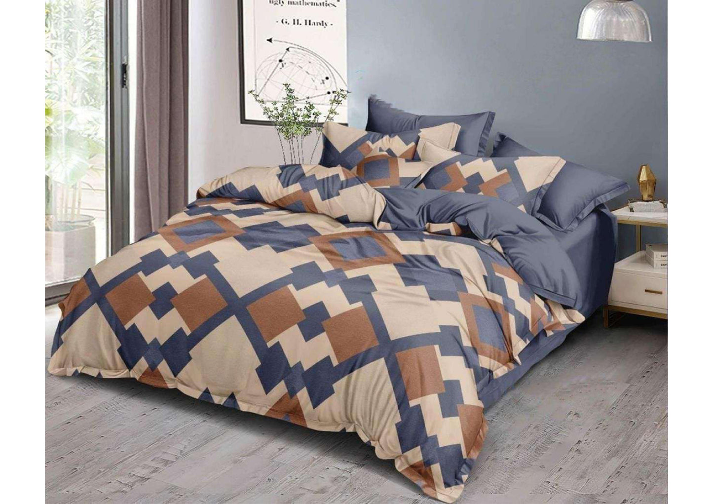 BS7: Baleno Single Bed Sheets (Pair Packing)