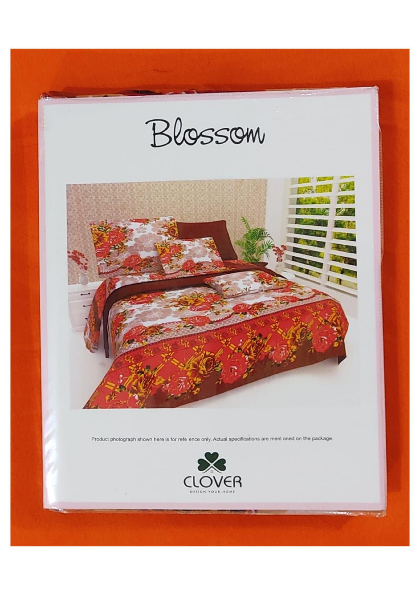 BS6: Blossom Book Fold Double Bed Sheets