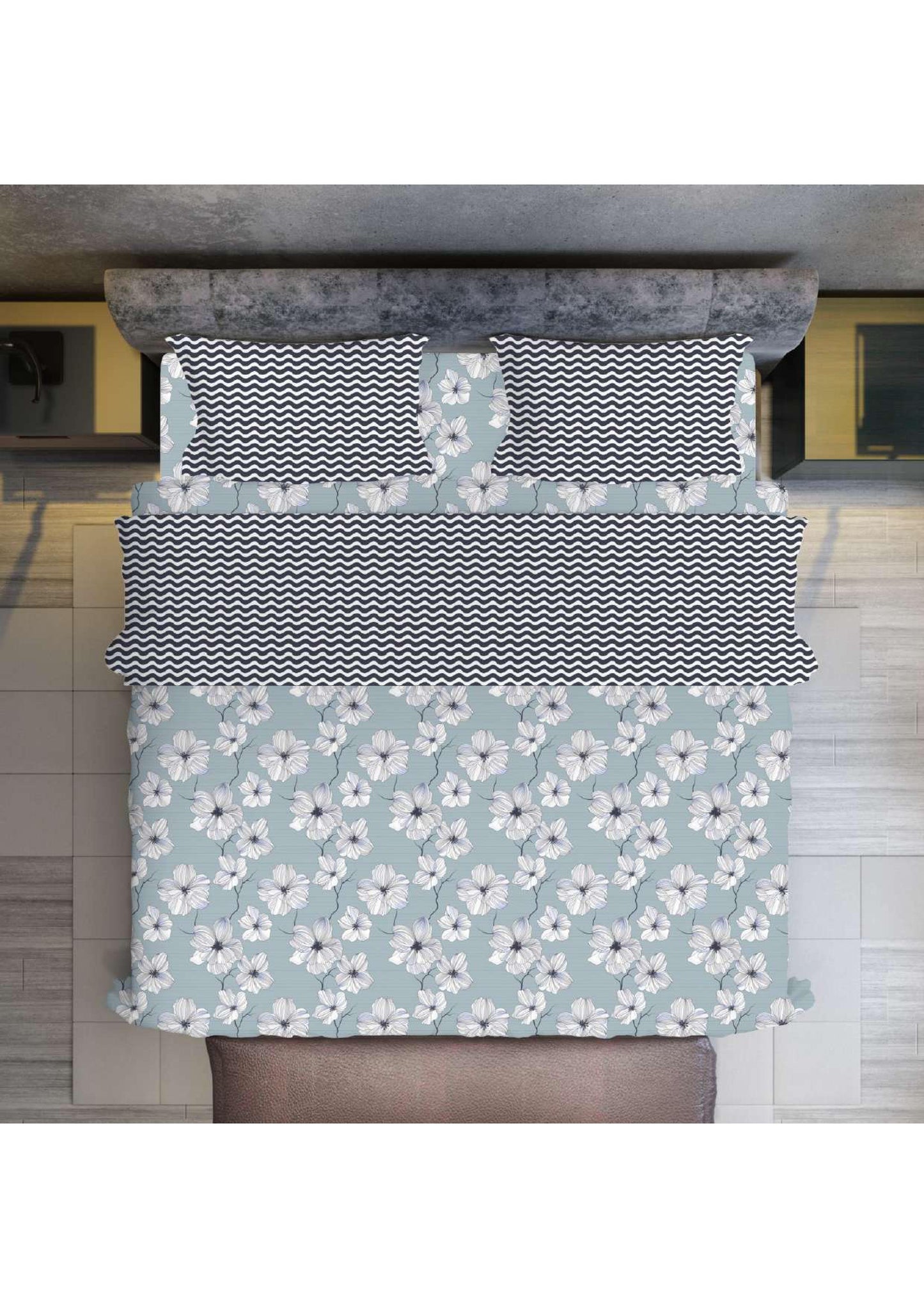 BS38: Fortuner S. King Double Bed Sheets