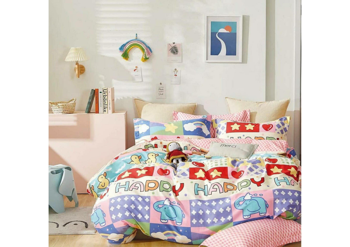 BS72: Creta Double Bed Sheets