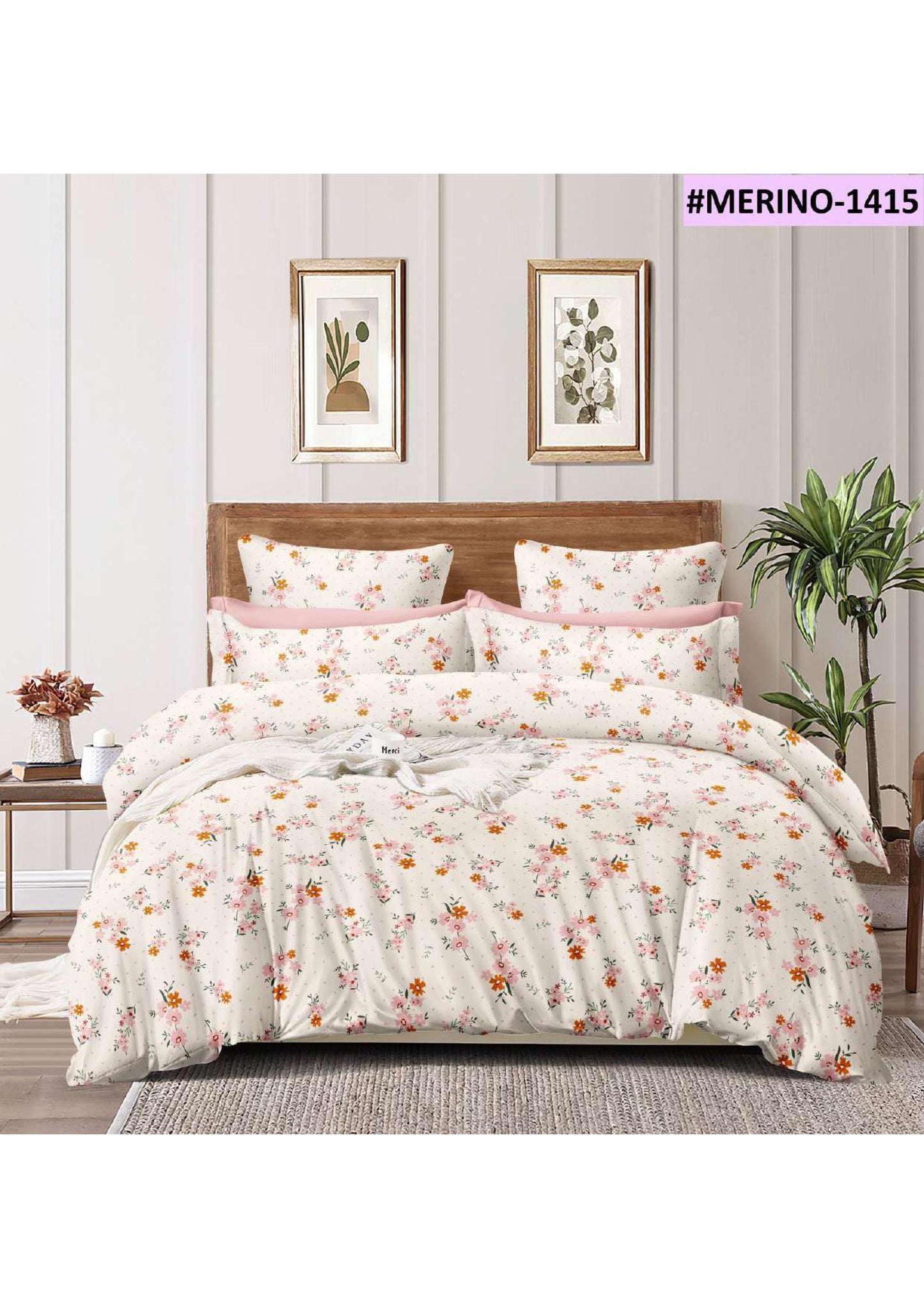 BS20: Celebration Book Fold Double Bed Sheets