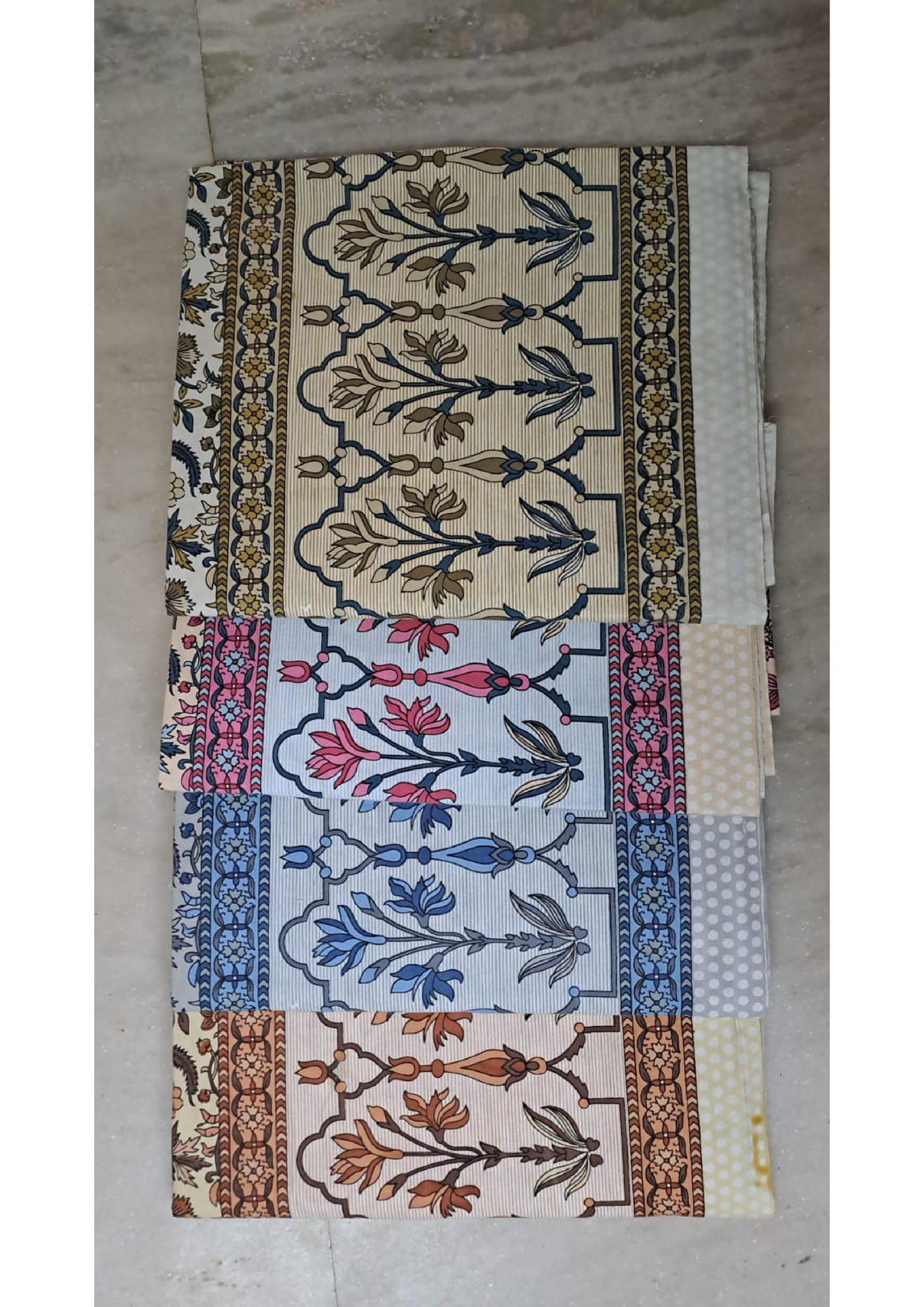 BS79: Jharna Cotton Single Bed Sheets