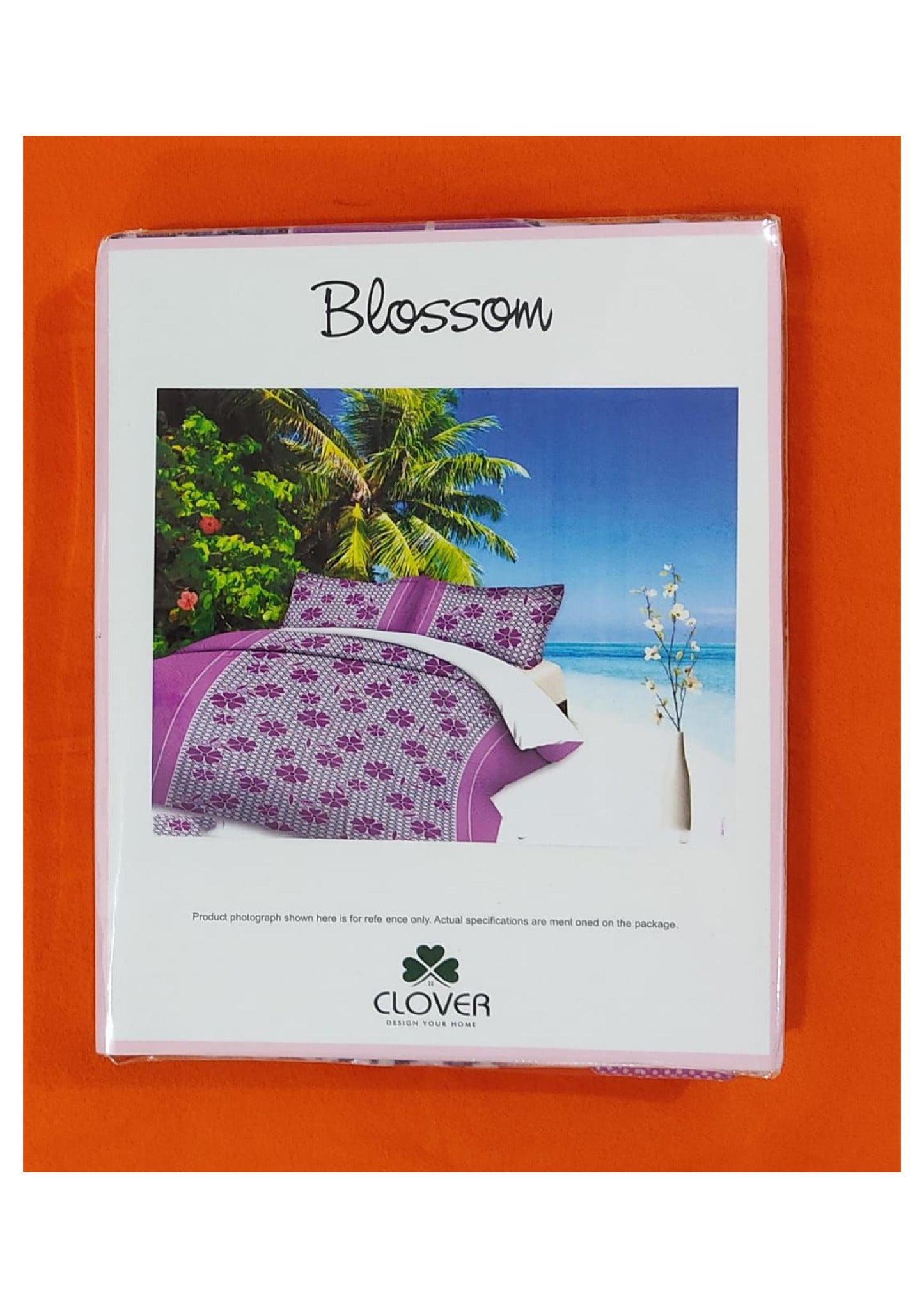 BS6: Blossom Book Fold Double Bed Sheets