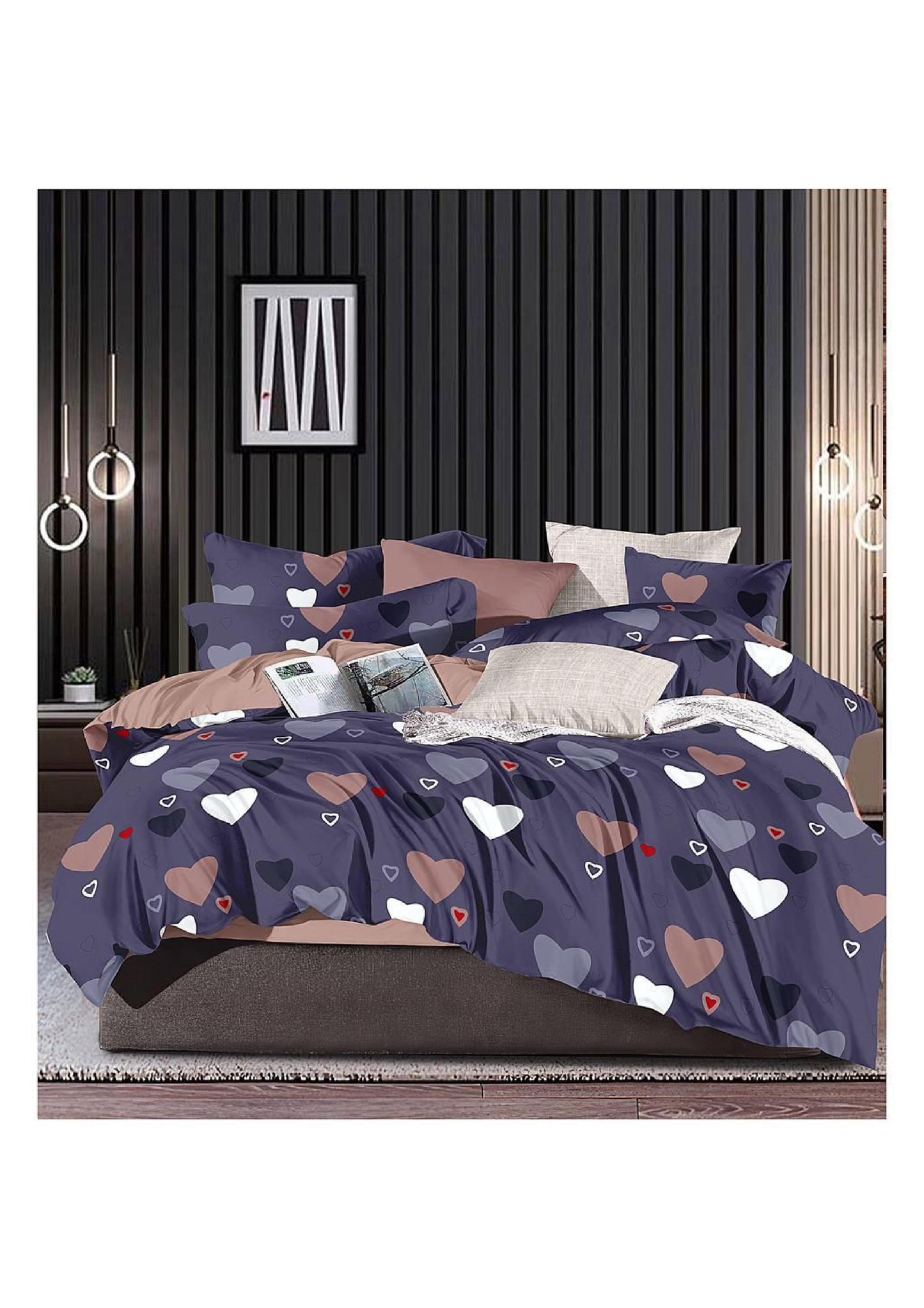 BS29: Globus Book Fold Double Bed Sheets