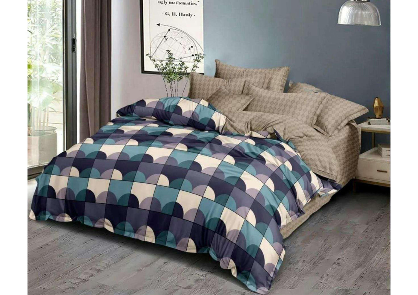 BS7: Baleno Single Bed Sheets (Pair Packing)
