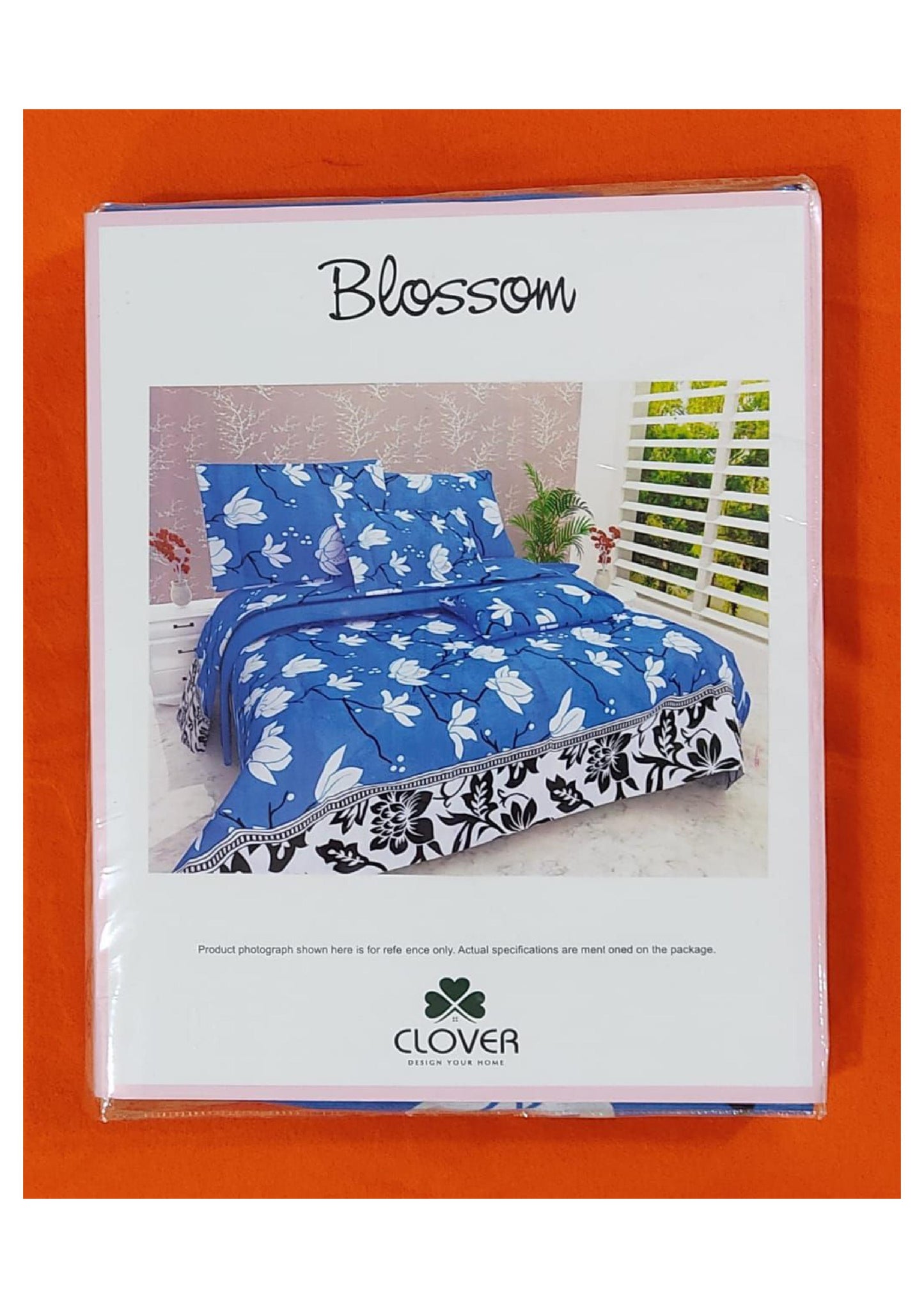 BS6: Blossom Book Fold Double Bed Sheets