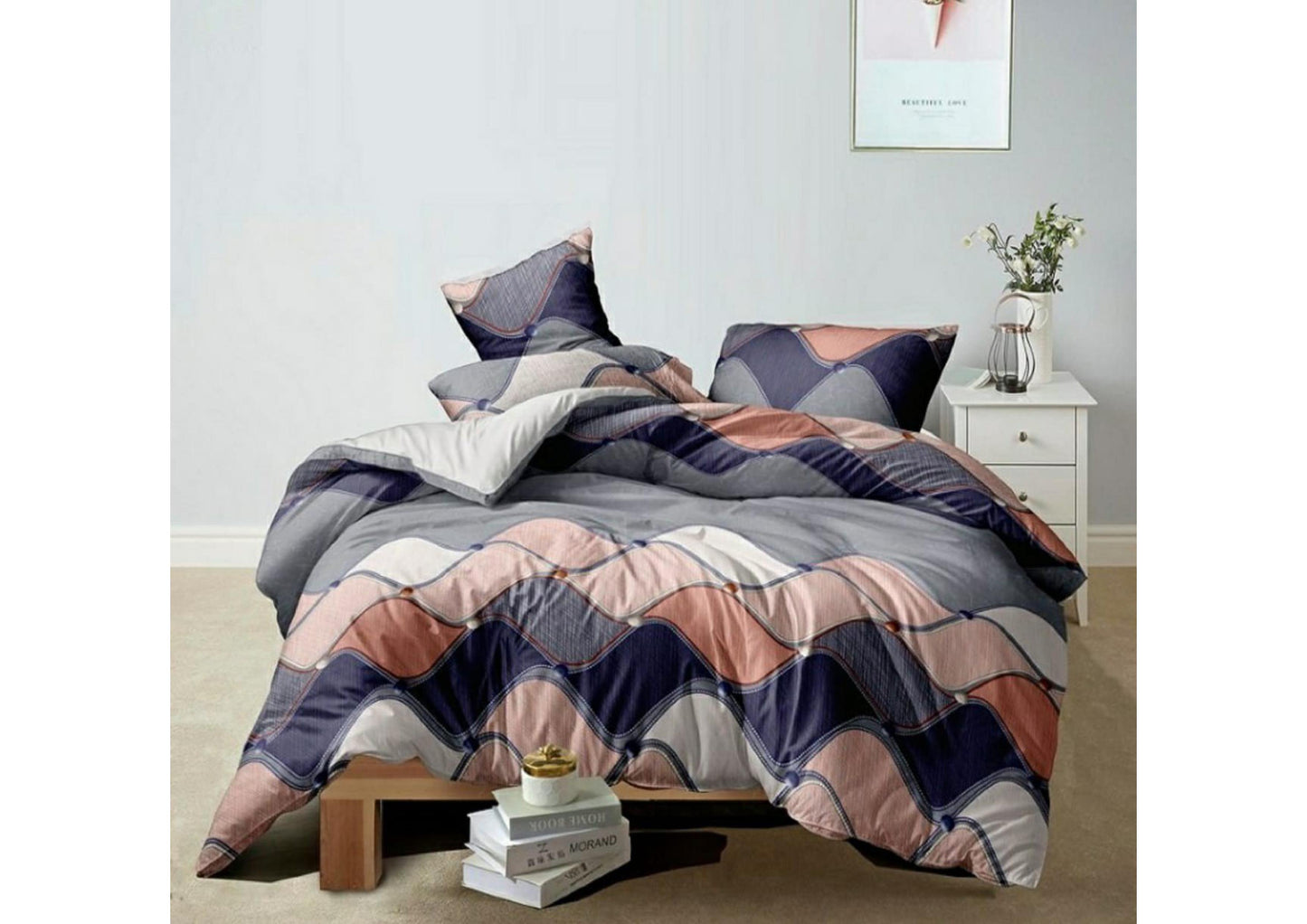 BS72: Creta Double Bed Sheets