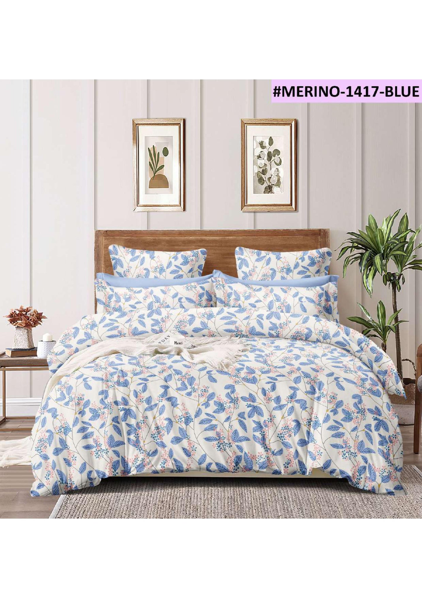 BS20: Celebration Book Fold Double Bed Sheets