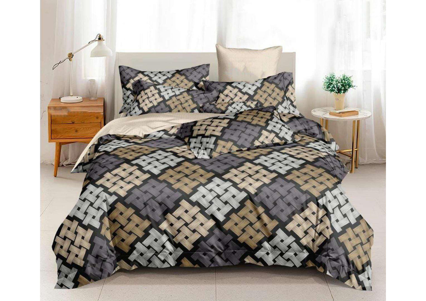 BS7: Baleno Single Bed Sheets (Pair Packing)