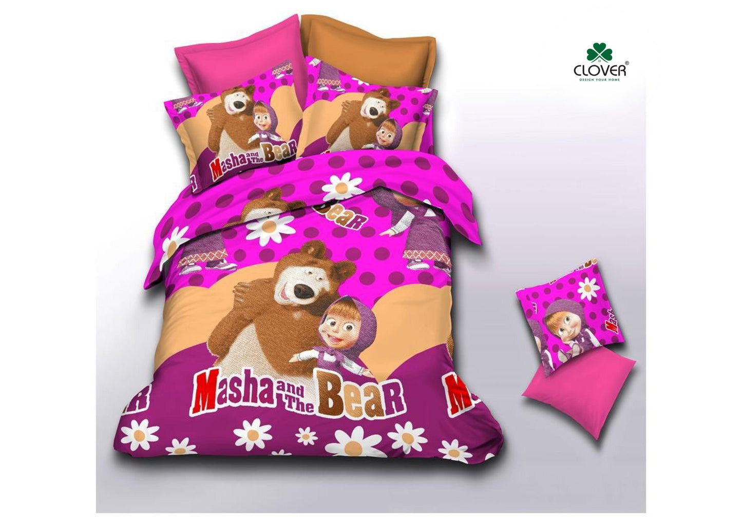 BS43: Digital Kids Double Bed Sheets