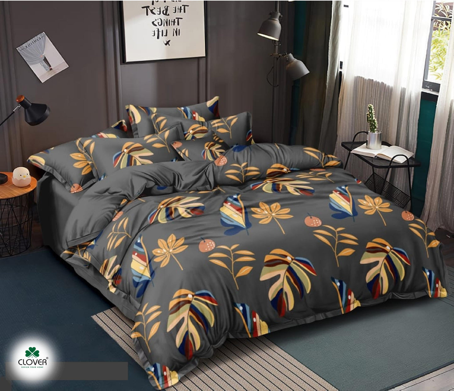 BS44: Galaxy S. King Fitted Double Bed Sheets