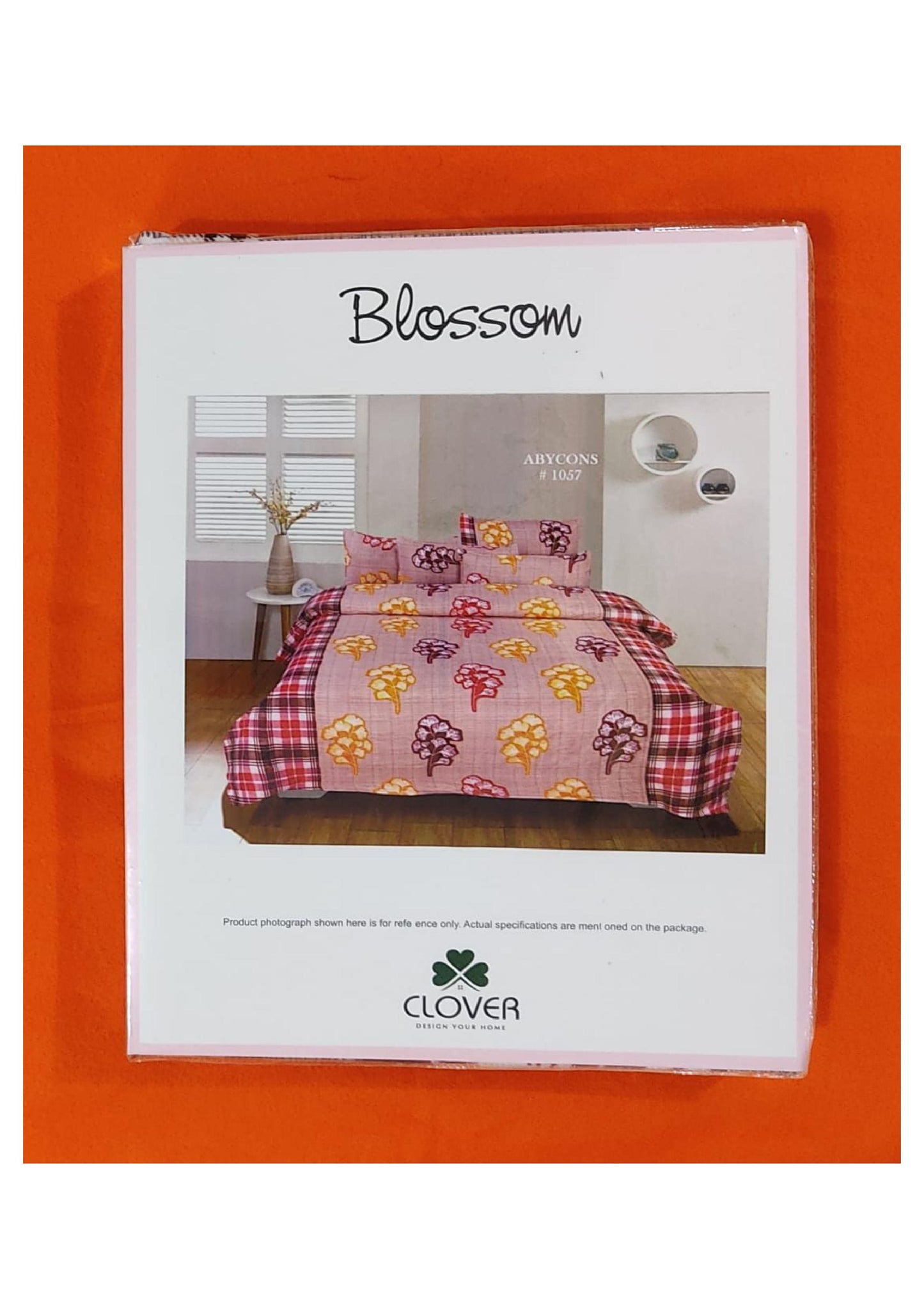 BS6: Blossom Book Fold Double Bed Sheets