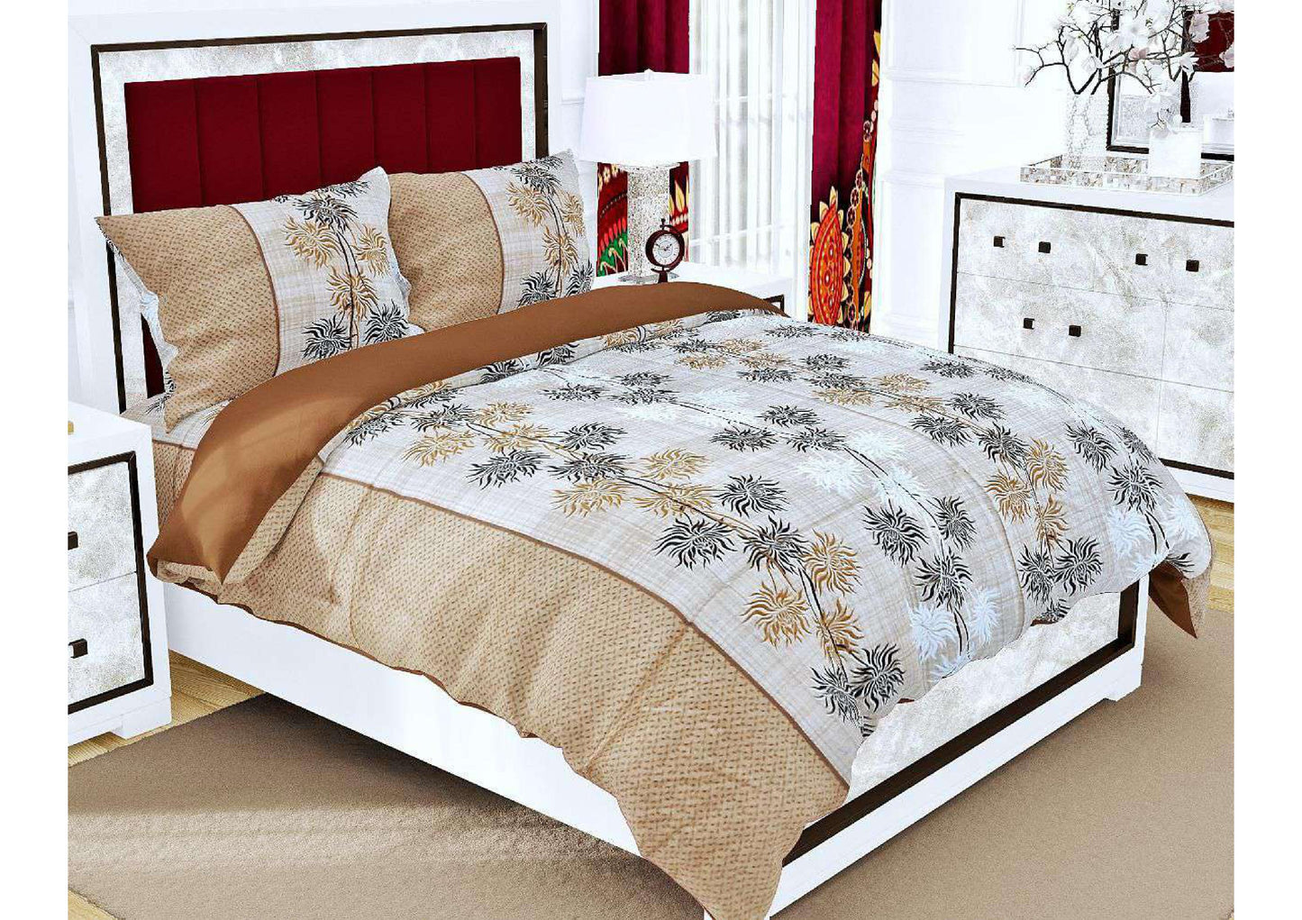 BS68: Scorpia S. King Double Bed Sheets