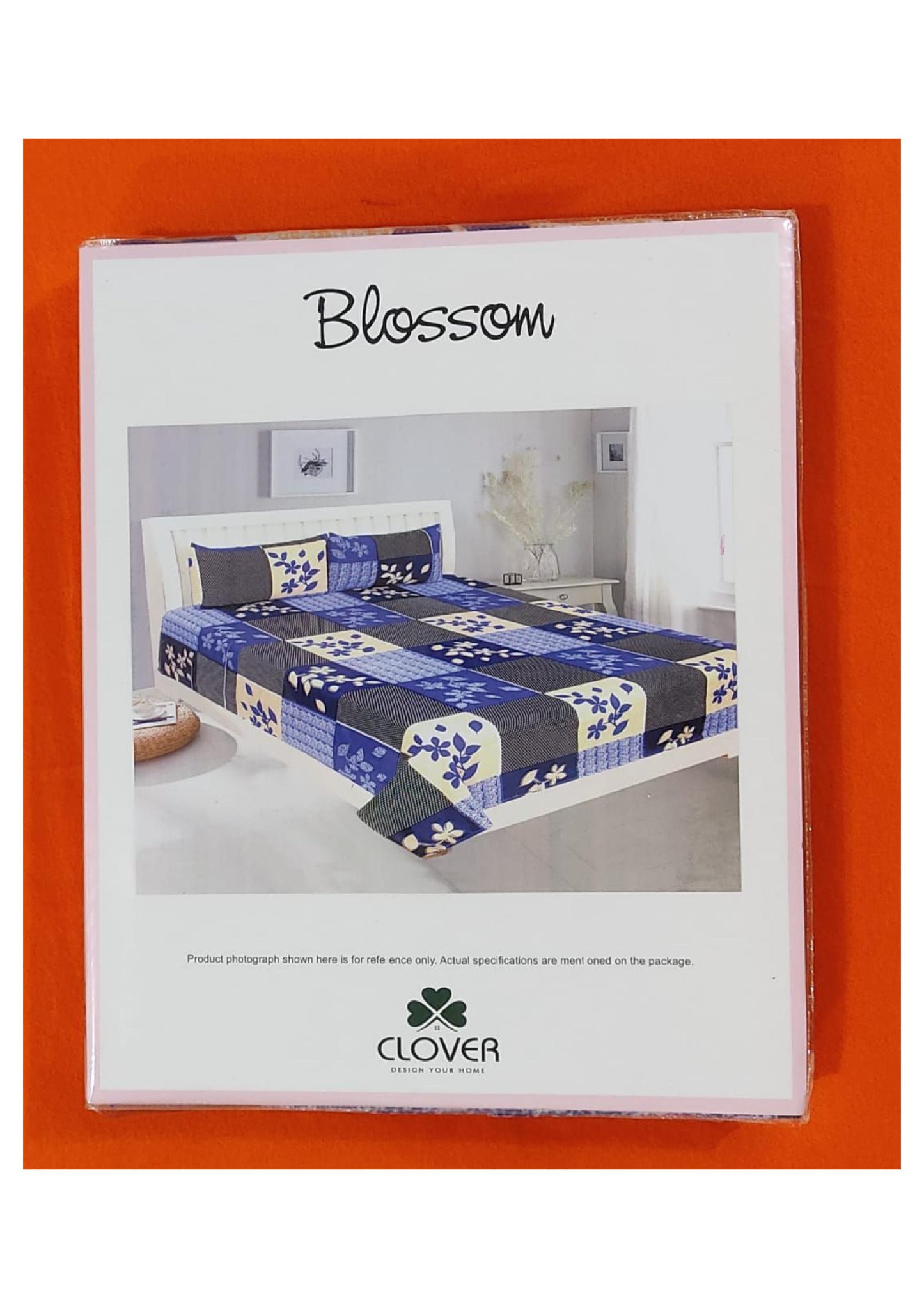 BS6: Blossom Book Fold Double Bed Sheets