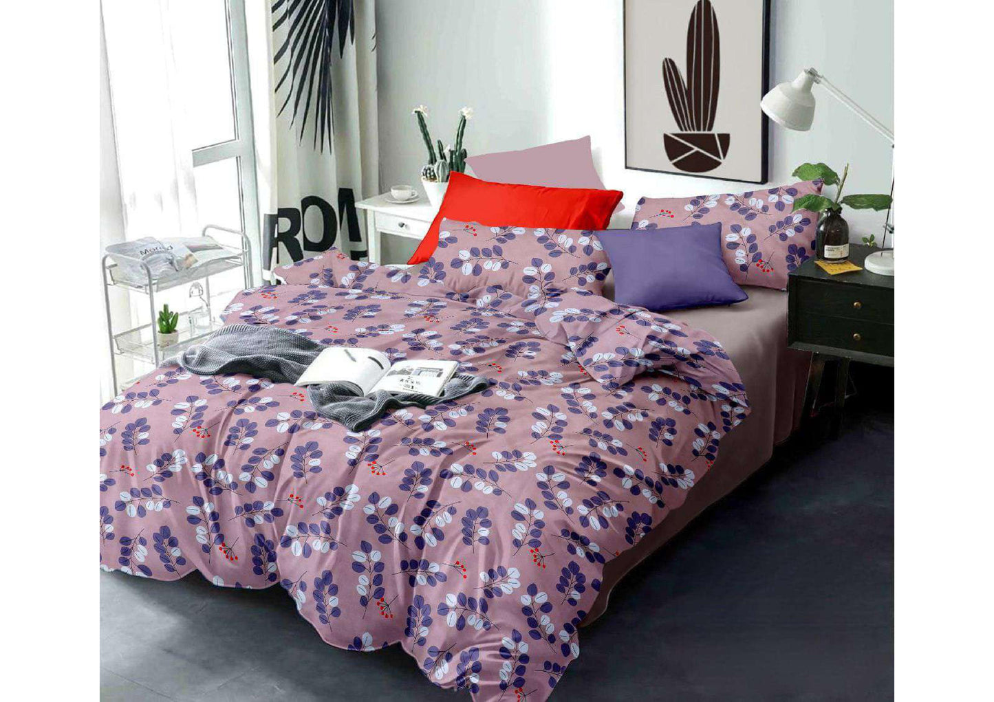 BS7: Baleno Single Bed Sheets (Pair Packing)