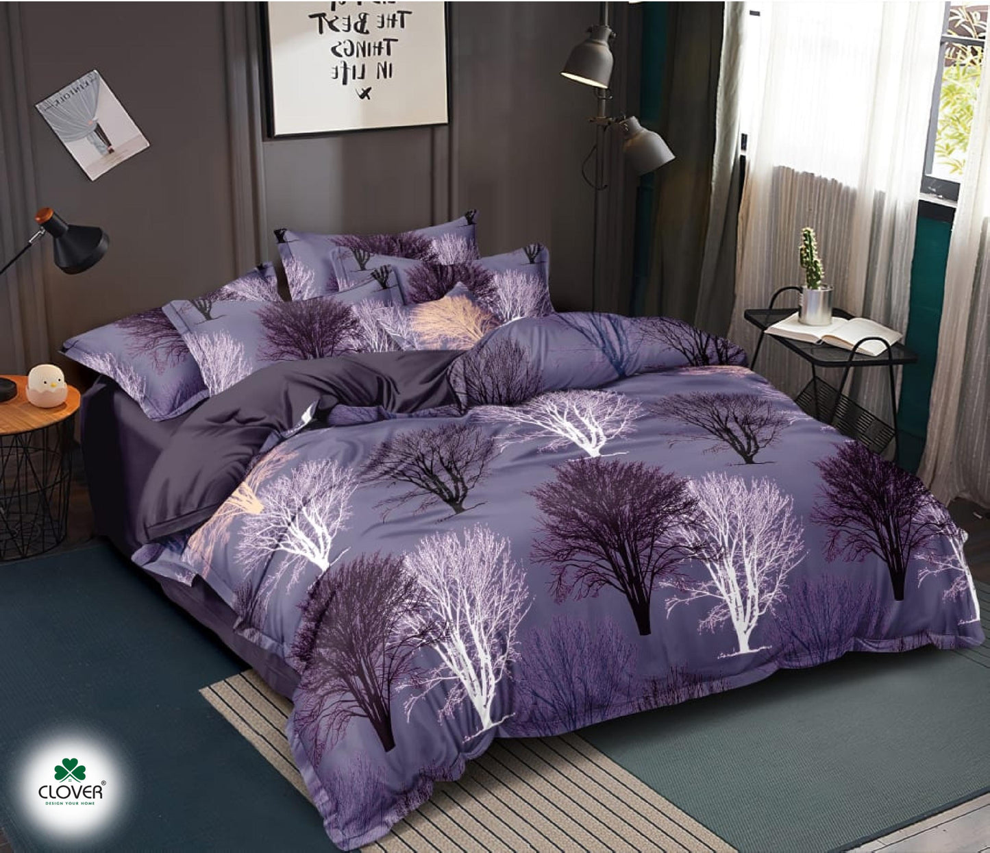 BS44: Galaxy S. King Fitted Double Bed Sheets