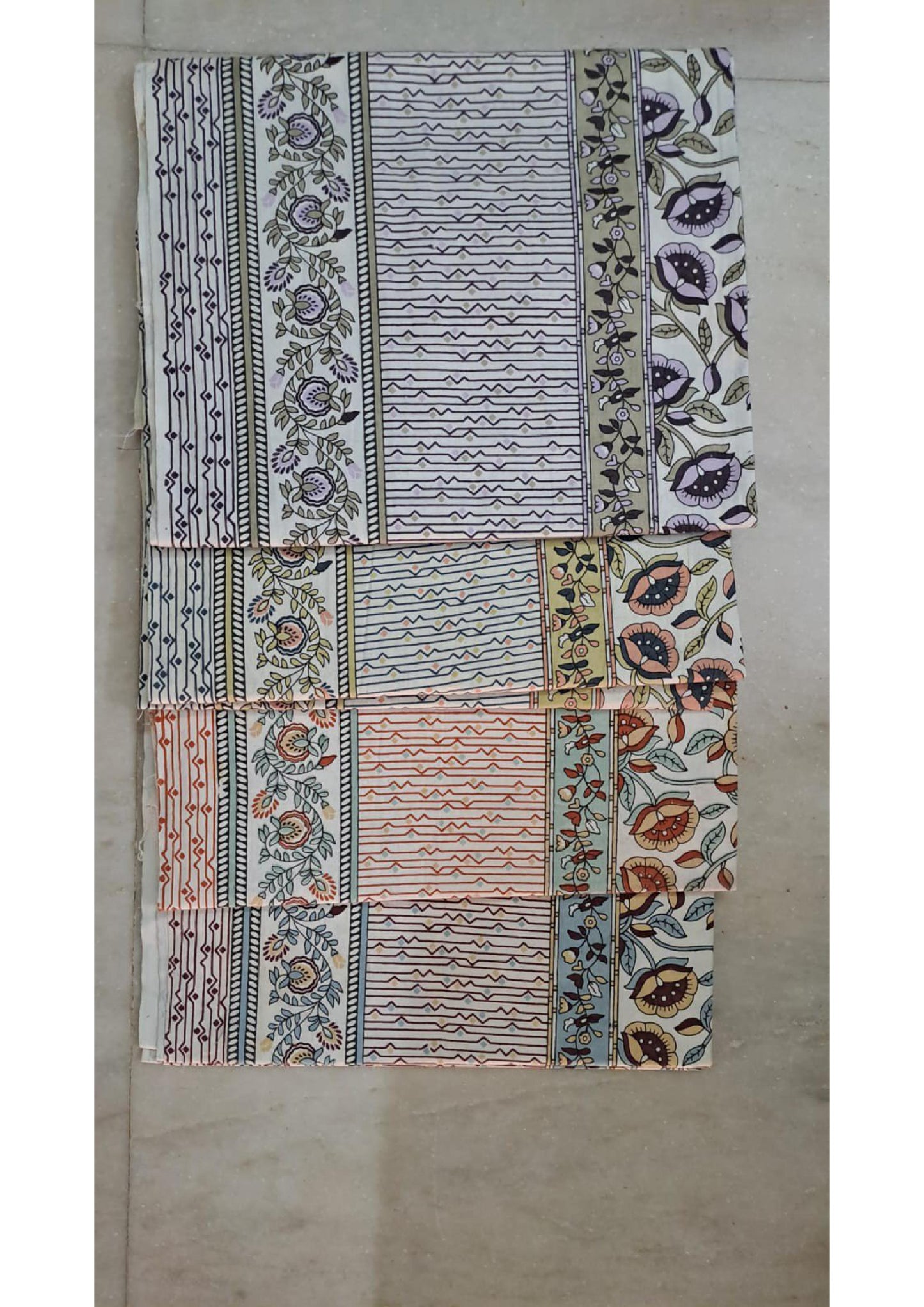 BS79: Jharna Cotton Single Bed Sheets