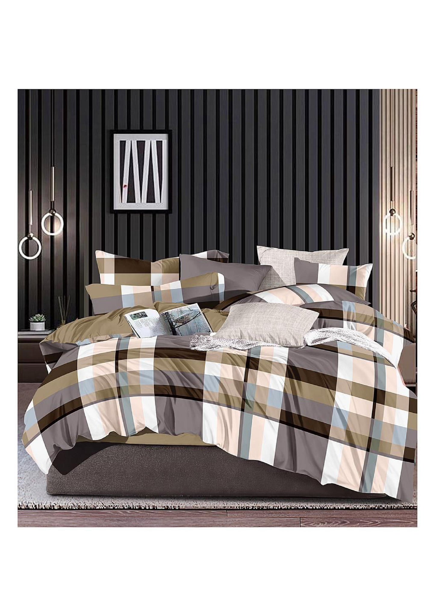 BS29: Globus Book Fold Double Bed Sheets