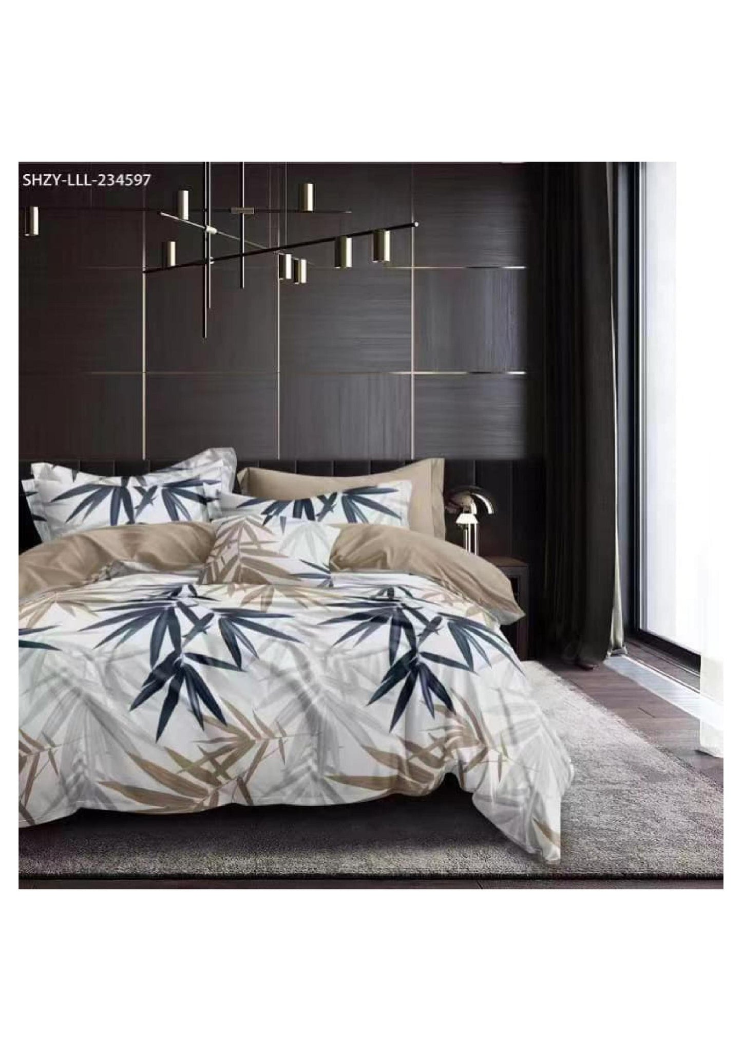 BS119: Atlas Gift Packing Double Bed Sheet Set With Dohar