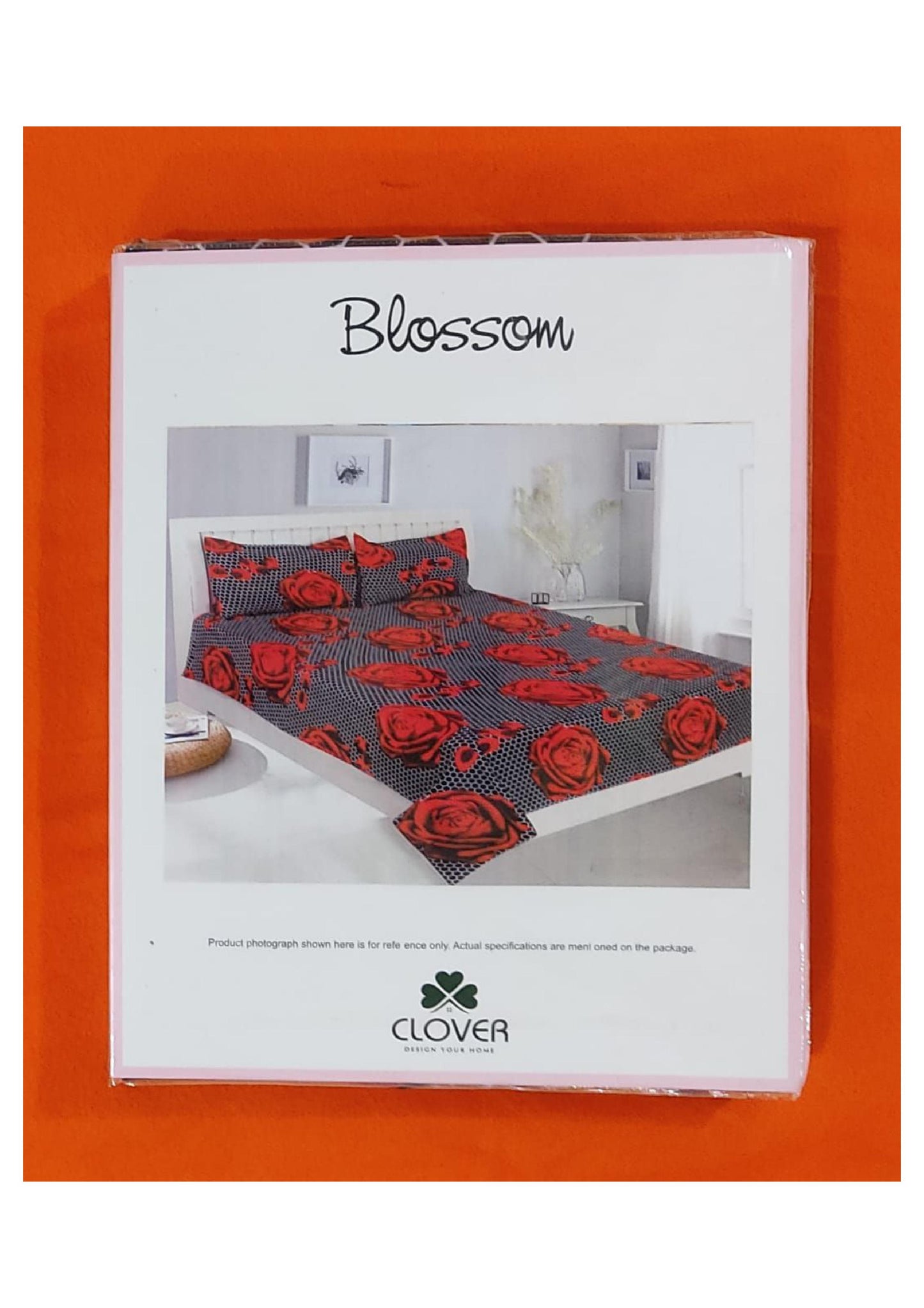 BS6: Blossom Book Fold Double Bed Sheets