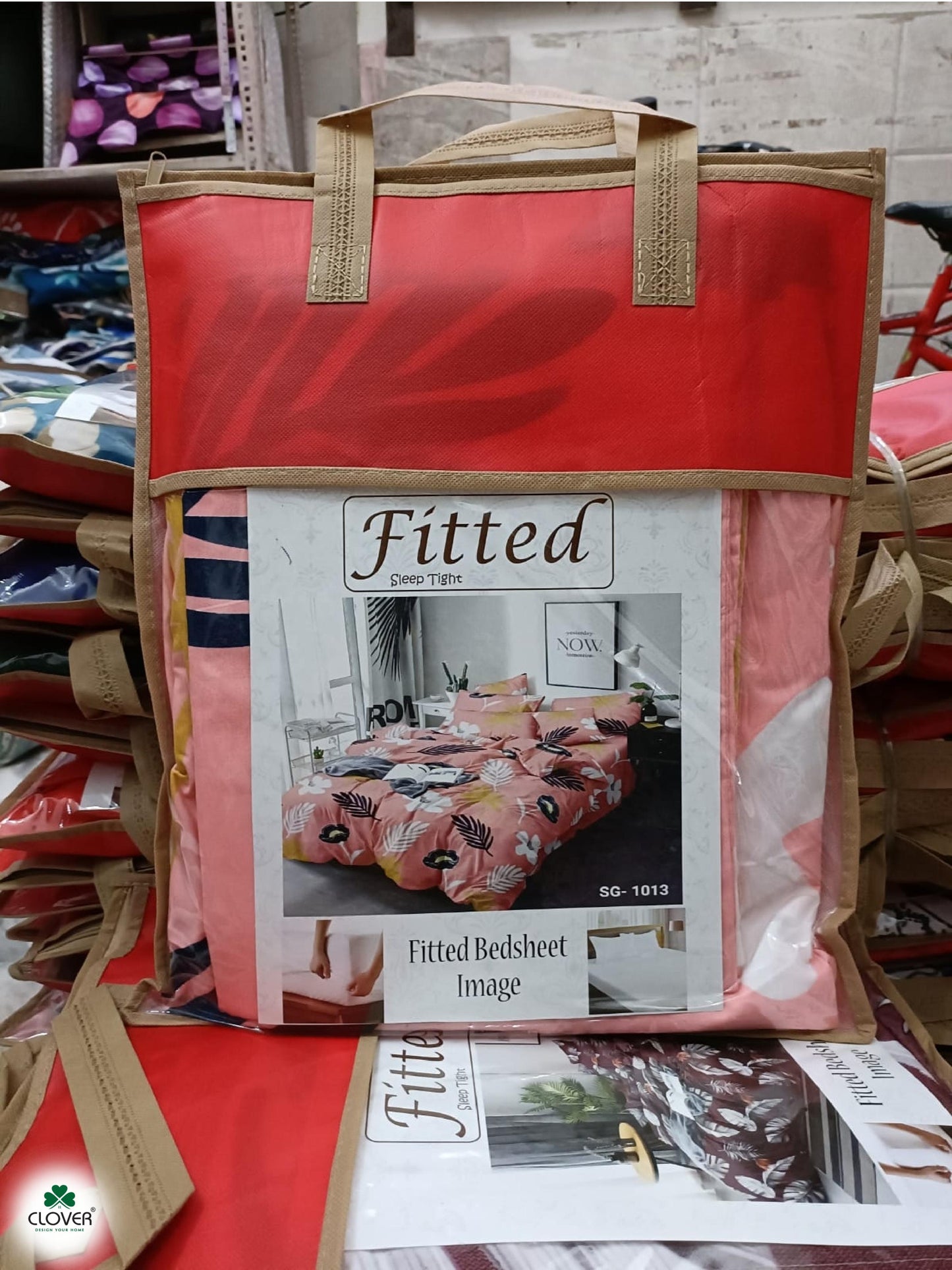 BS44: Galaxy S. King Fitted Double Bed Sheets