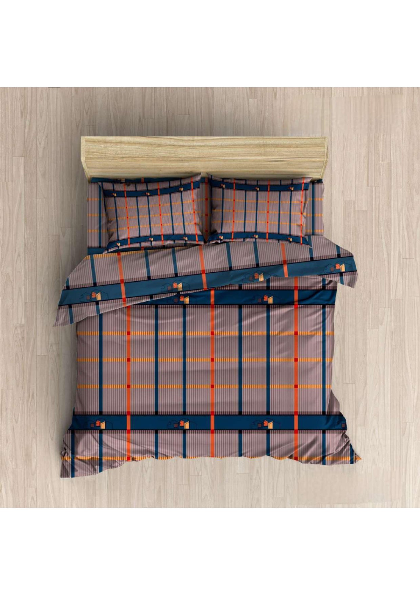BS41: Mars S. King Fitted Double Bed Sheets