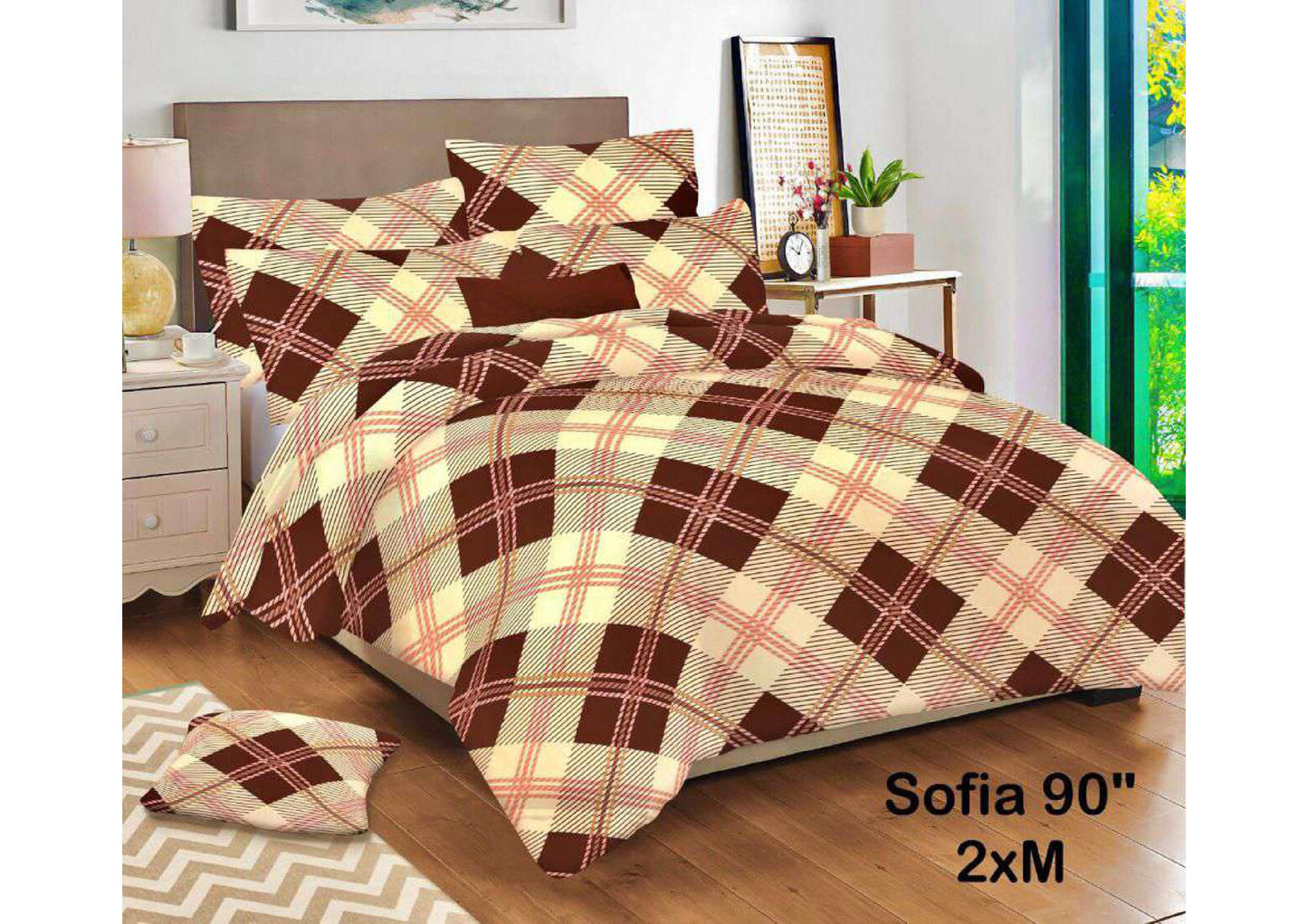 BS68: Scorpia S. King Double Bed Sheets