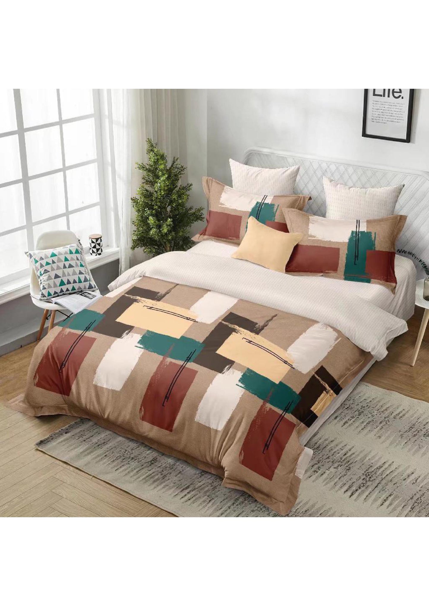 BS86: Florida S. King Double Bed Sheets