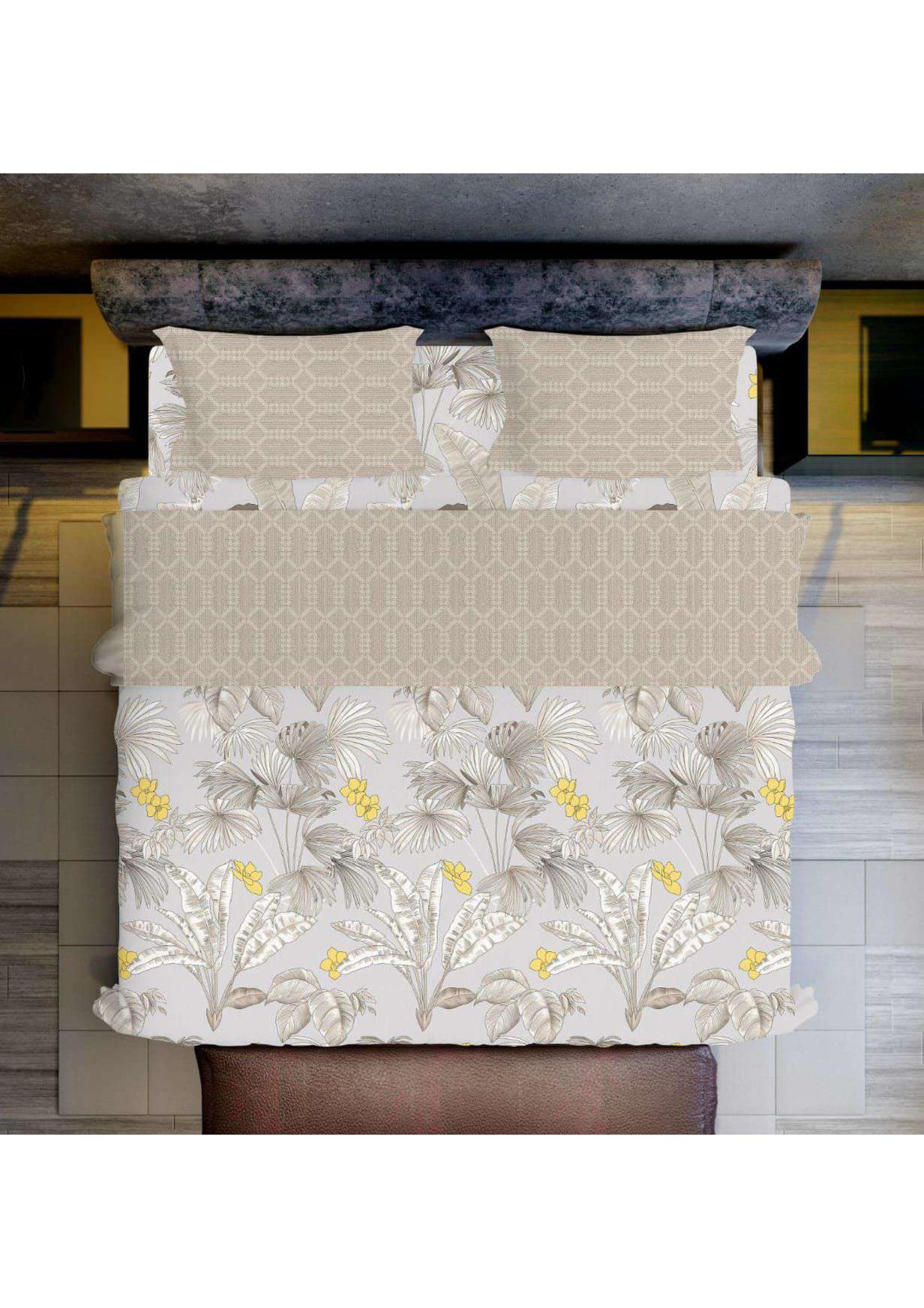BS38: Fortuner S. King Double Bed Sheets