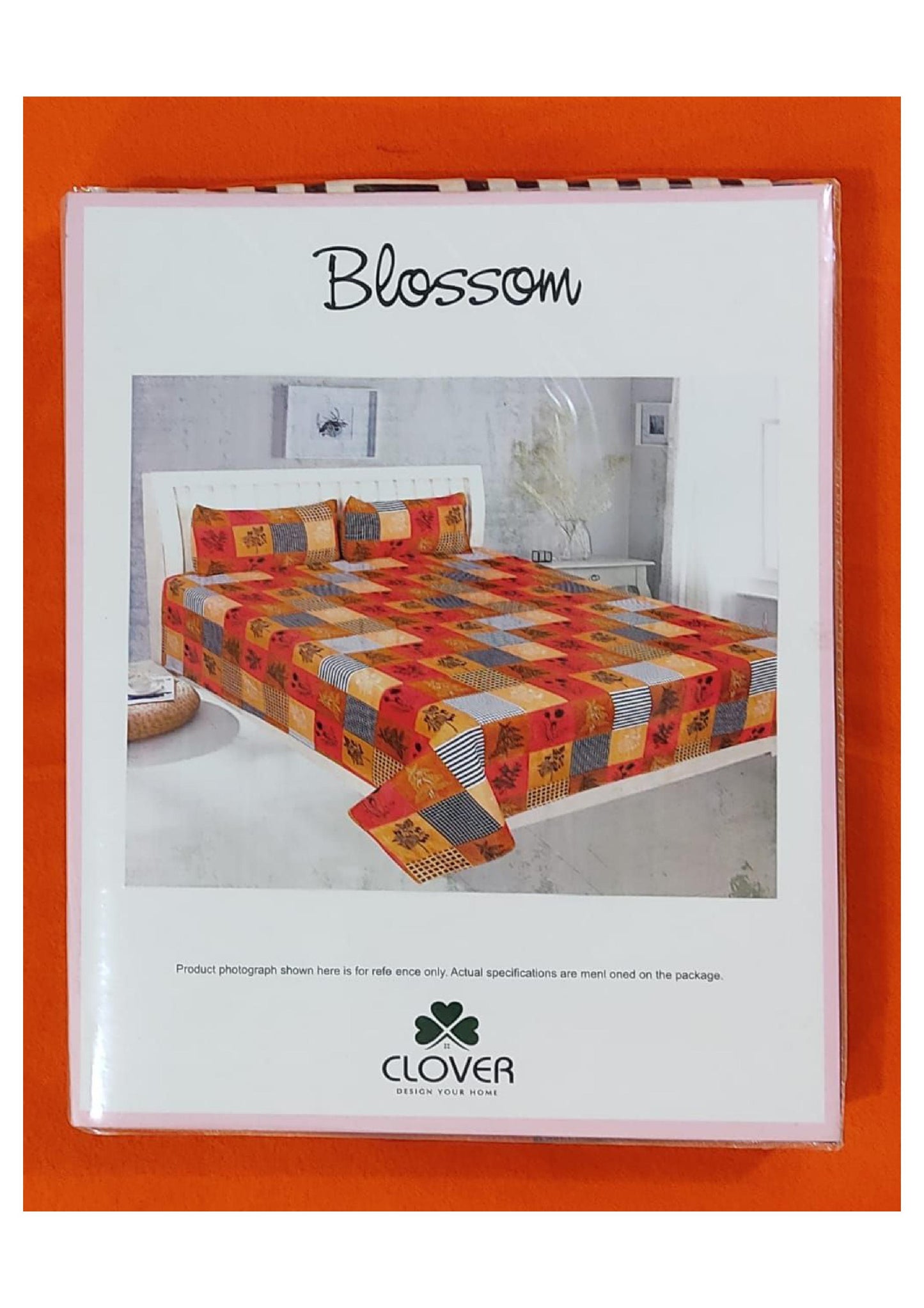 BS6: Blossom Book Fold Double Bed Sheets