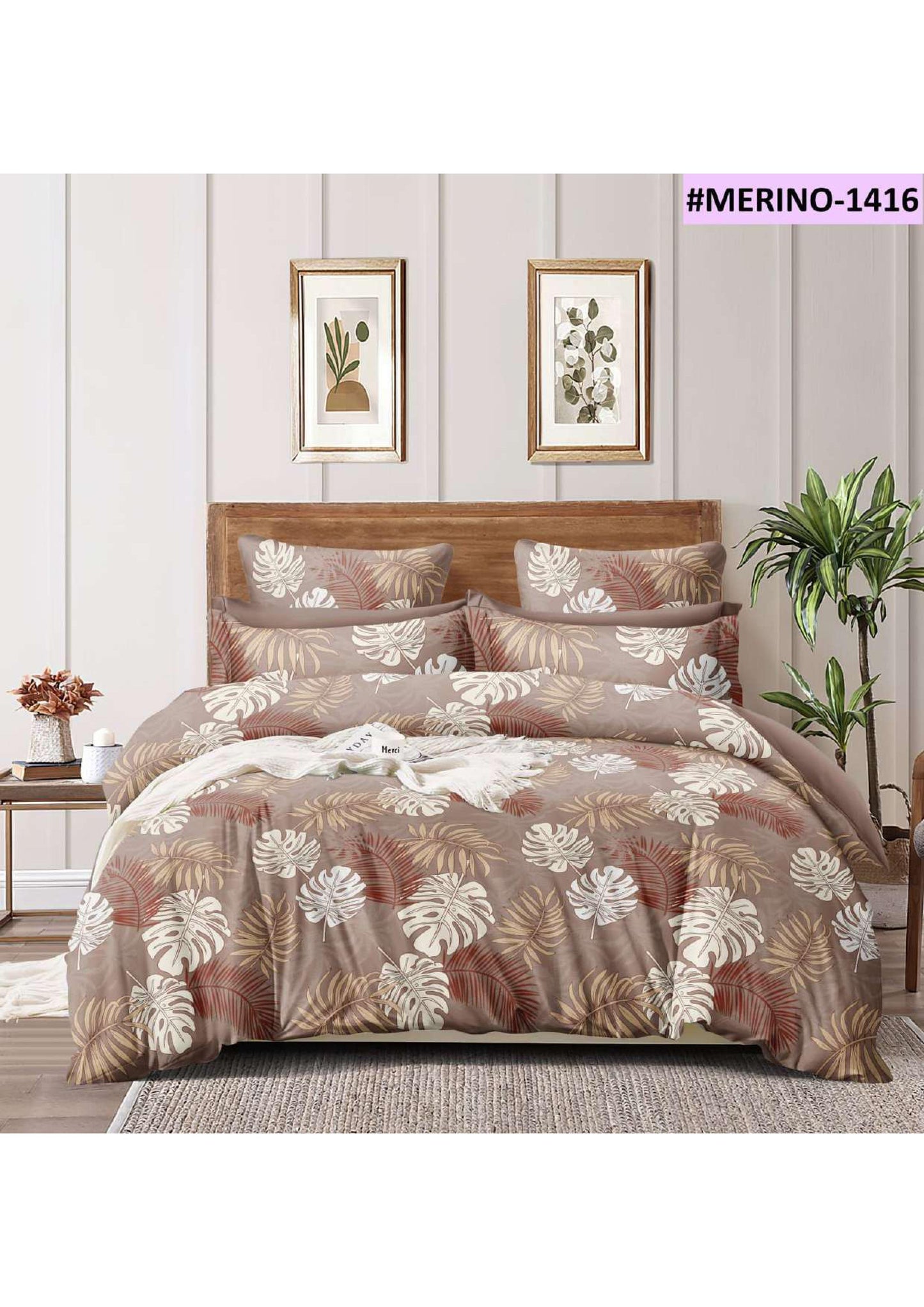 BS20: Celebration Book Fold Double Bed Sheets