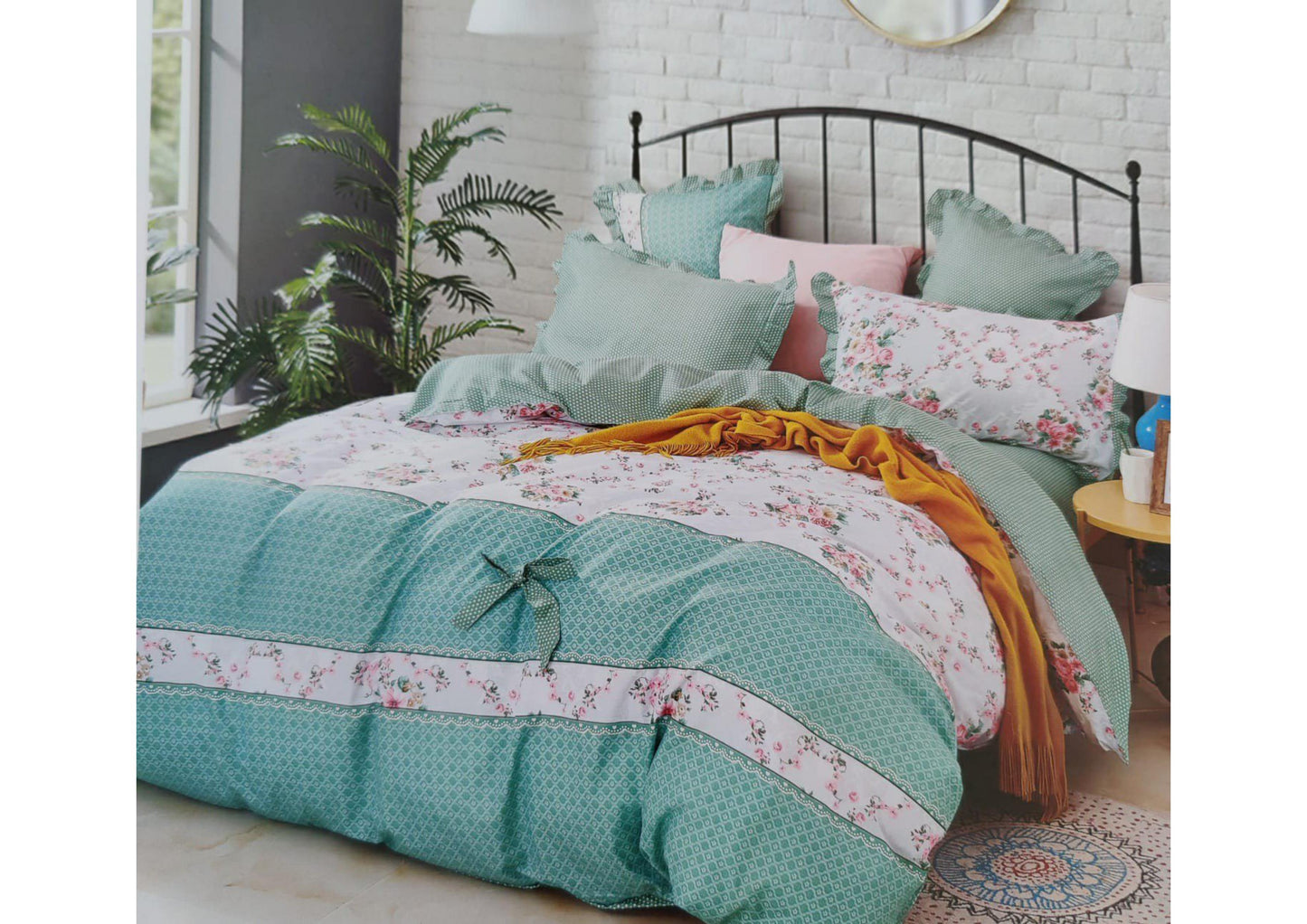 BS72: Creta Double Bed Sheets