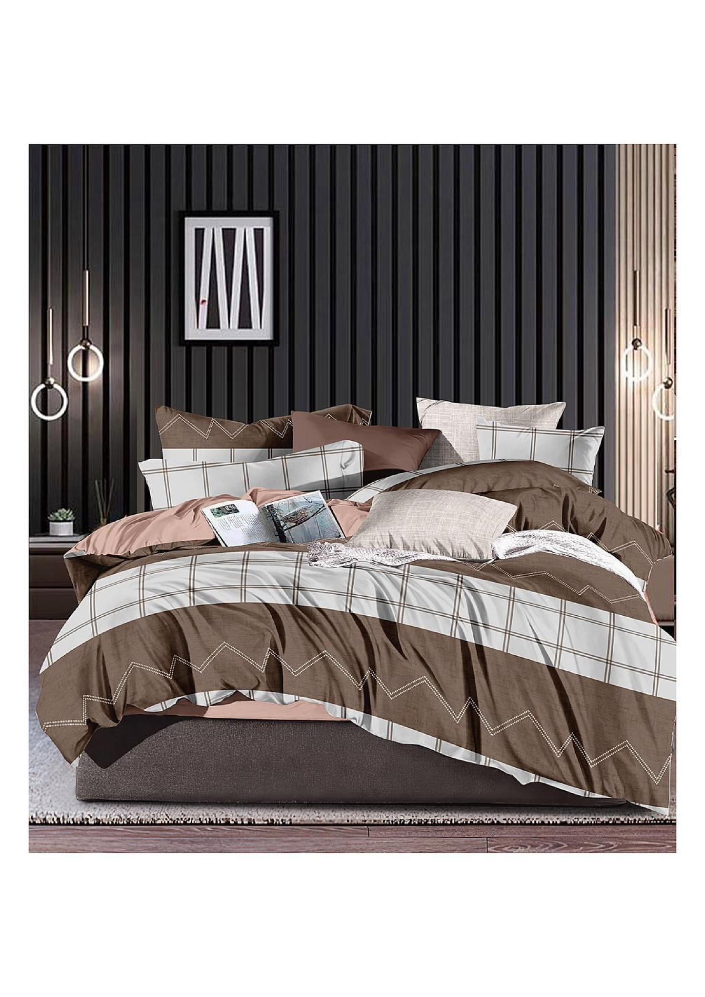 BS29: Globus Book Fold Double Bed Sheets